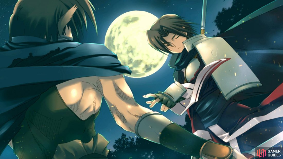 The art in Utawarerumono looks fantastic and really elevates the scenes.