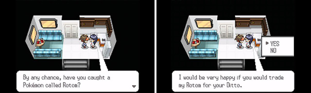 You can only find Rotom here, but once you have one you can breed it with Ditto to produce more.