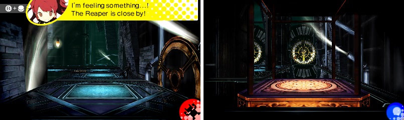 Remember The Reaper? Well, it’ll continue chasing you on these floors (left). There are a lot of gondolas on these two floors (right) as well.