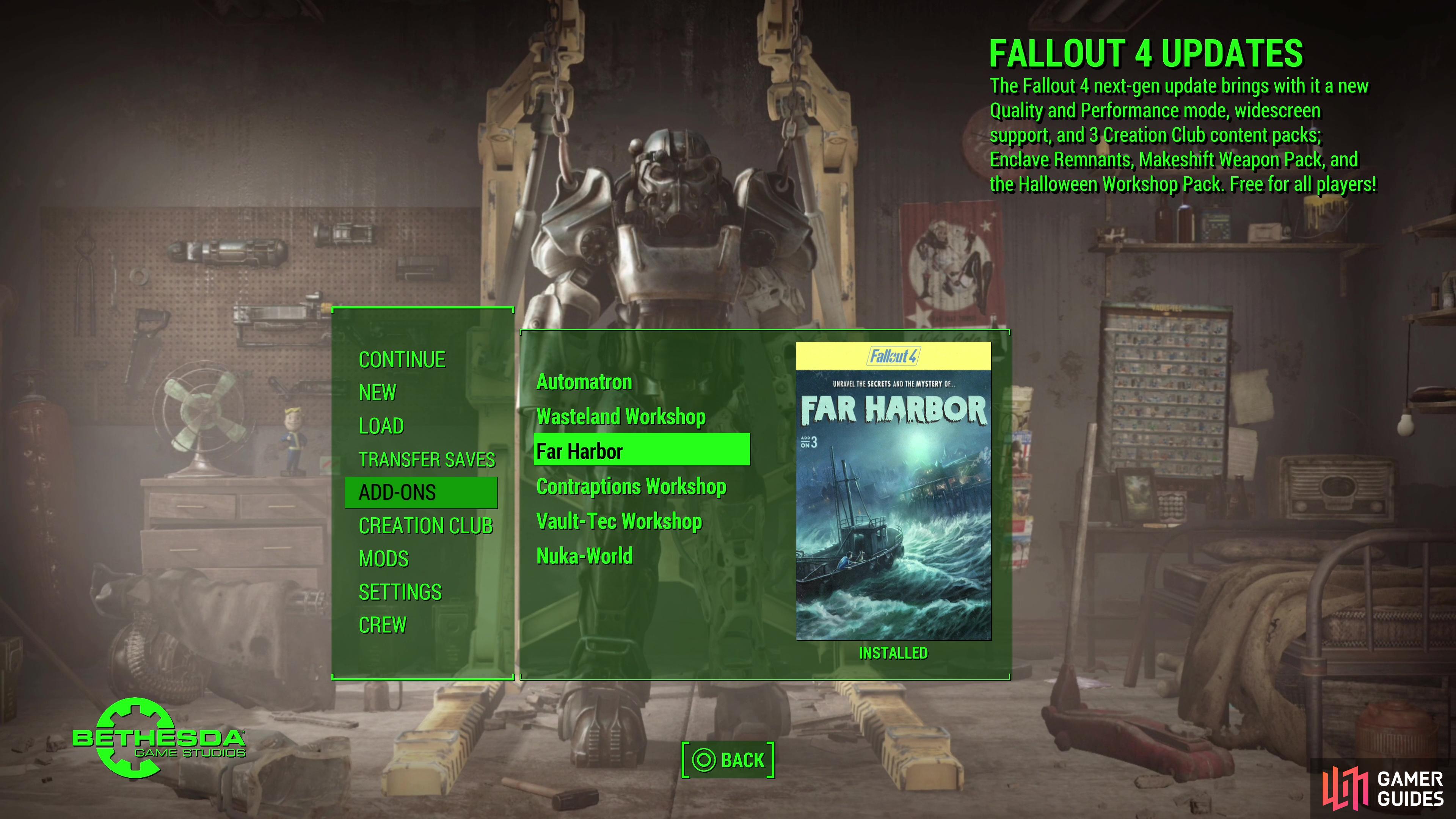There are six DLCs you can purchase for Fallout 4 - excluding Creation Club content.