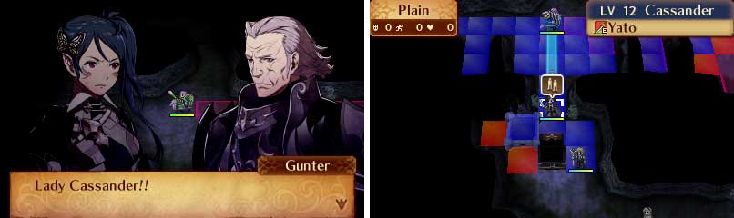 Pairing Gunter with your Avatar in defensive stance will buff your Avatar for the boss fight.