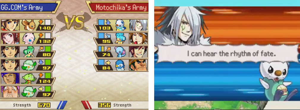 Your Army against Motochika’s Army.