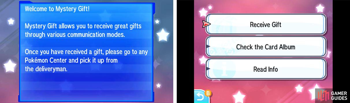 Special Pokemon are usually received via Mystery Gift.