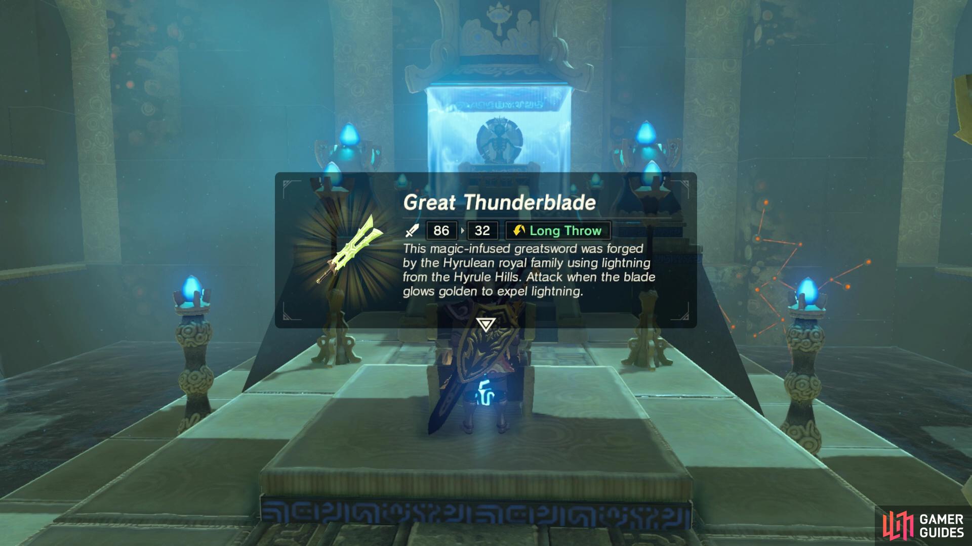 Claim your Great Thunderblade prize!