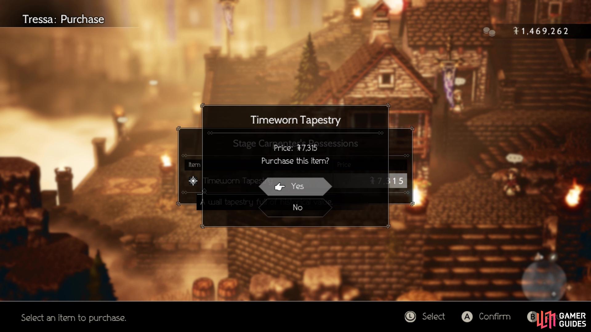 It’s much easier to just Purchase the Timeworn Tapestry with Tressa