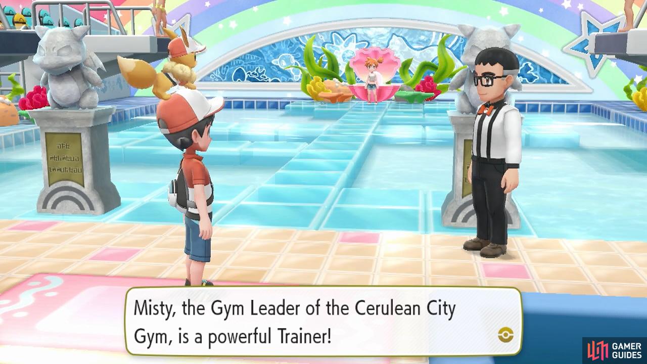Naturally the Water-type Gym is a giant swimming pool.