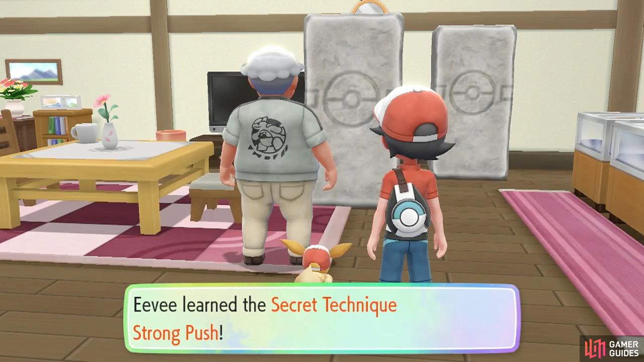 Where is Pikachu/Eevee hiding their incredible strength?