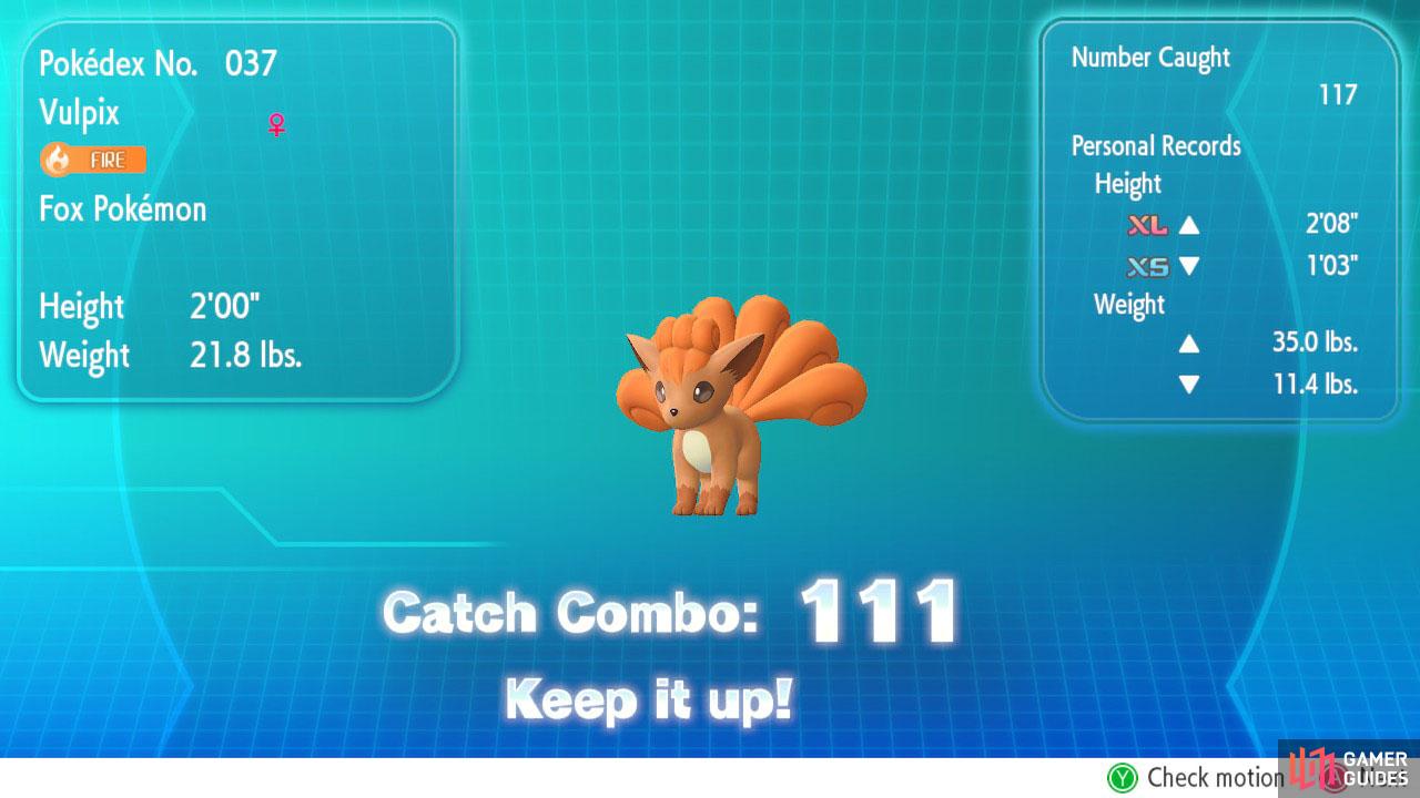 You only need a Catch Combo of 31 or higher to reap most of the benefits, but if you’re shiny-hunting, you may go higher than that.