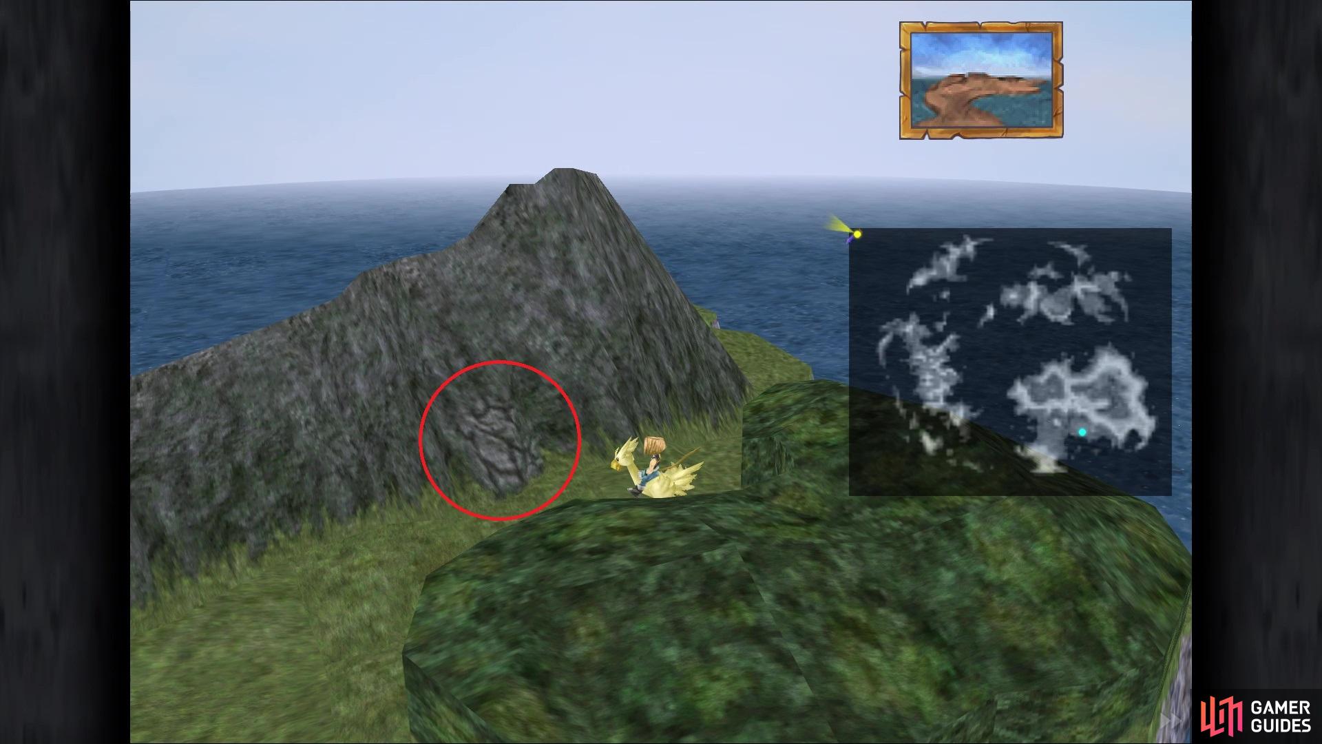 Chocobo’s Paradise is located in the top left corner of the world map and is not marked on the map
