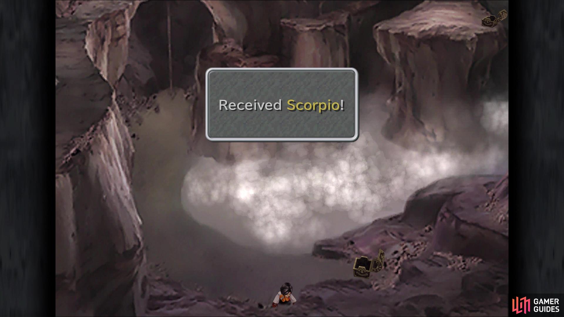 You can find the Scorpio coin at the bottom of the first screen in Quan’s Dwelling