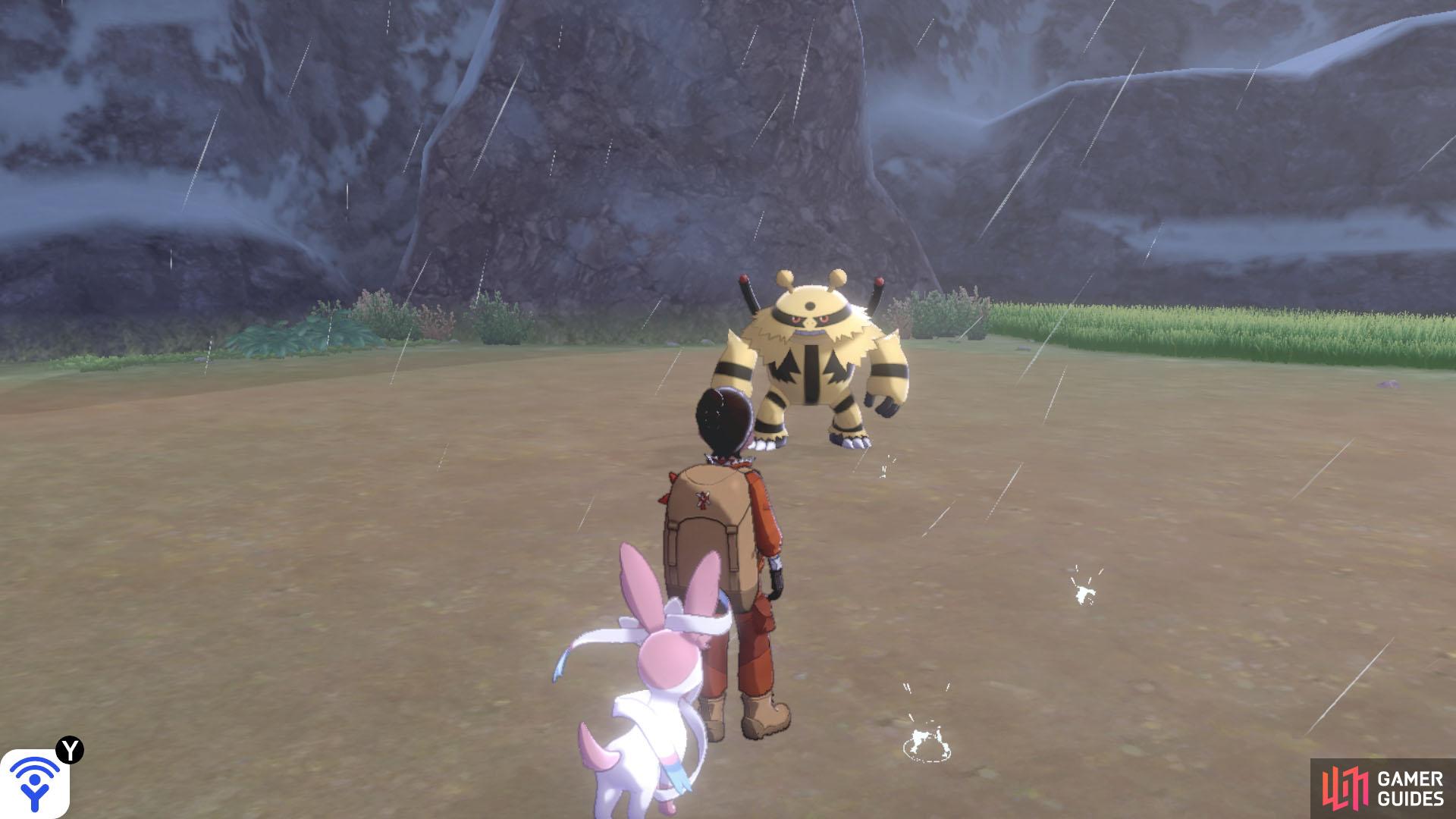 If you don’t want to trade an Electabuzz to evolve it, you could look for an Electivire during a thunderstorm.
