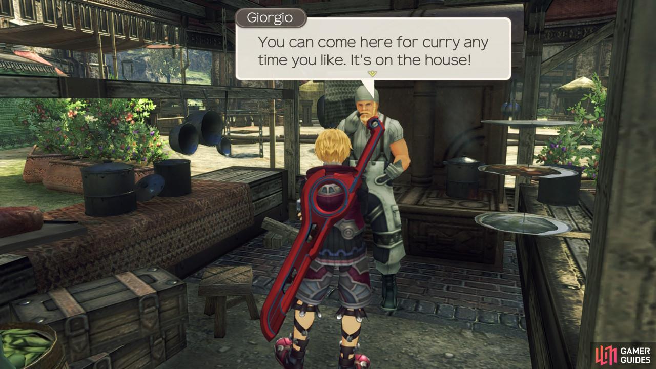 Reyn was very happy to hear that free curry would be their reward.