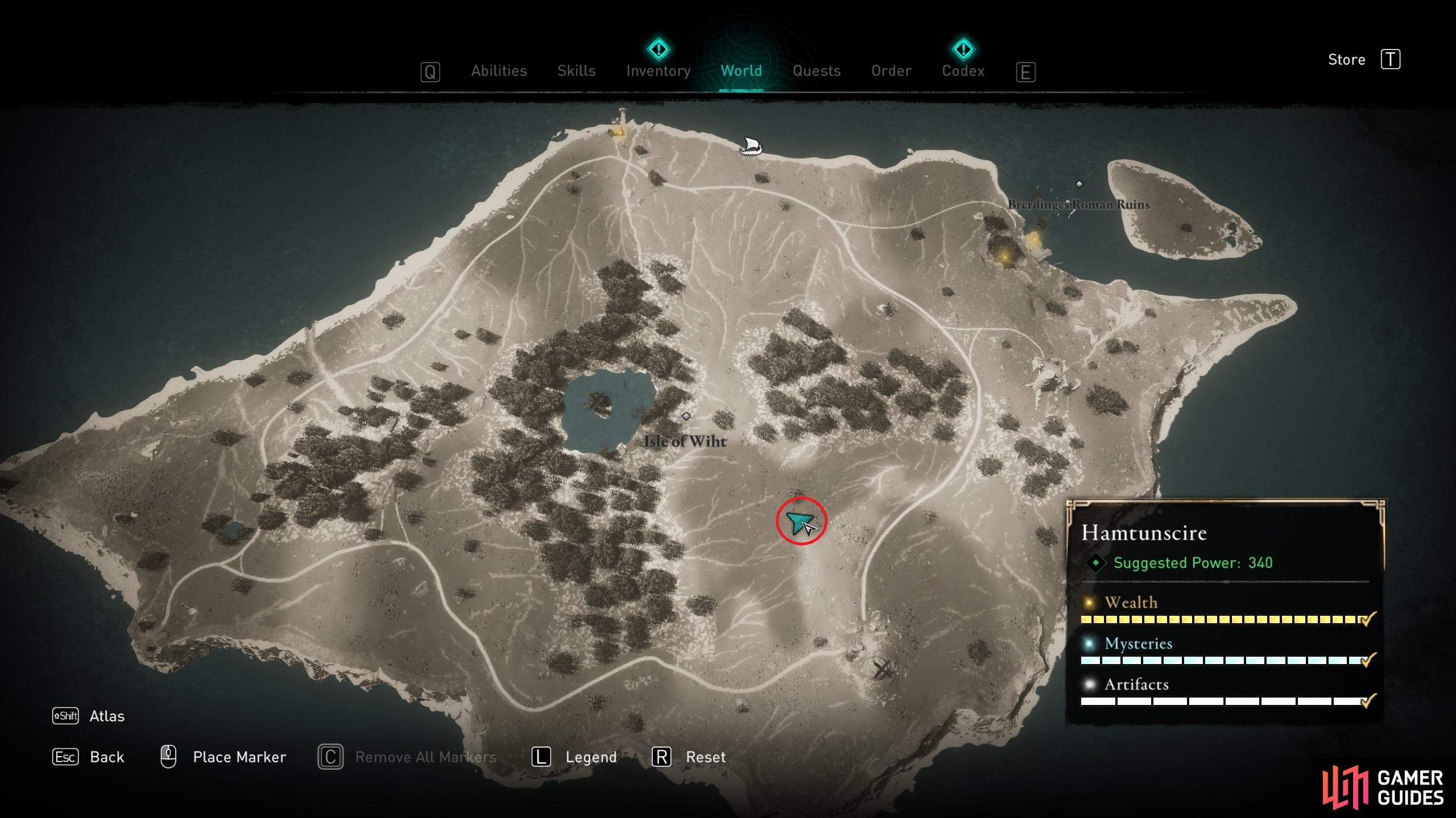 Treasure Hoard Maps Wincestre Artifacts Assassin S Creed