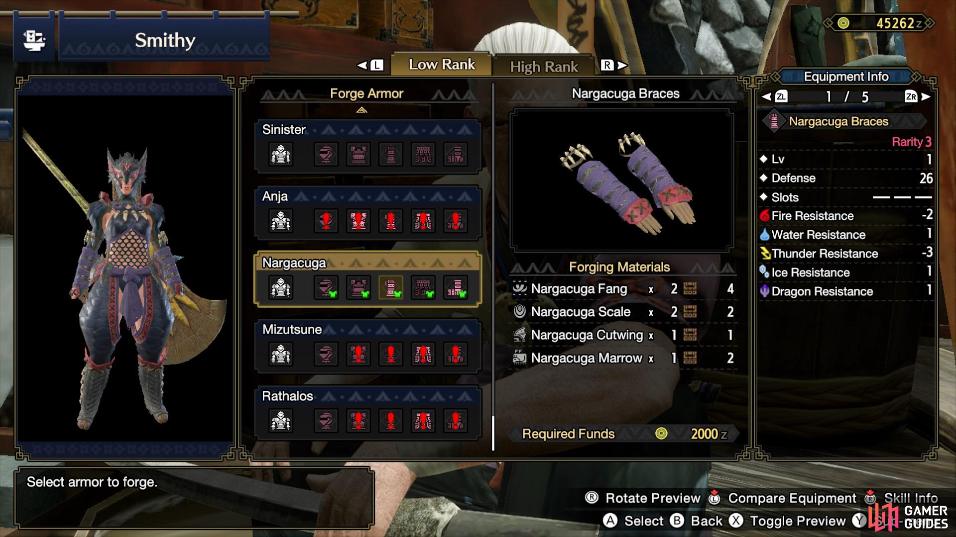 Two pieces of the Sinister Armor requires Magnamalo Blades to craft.