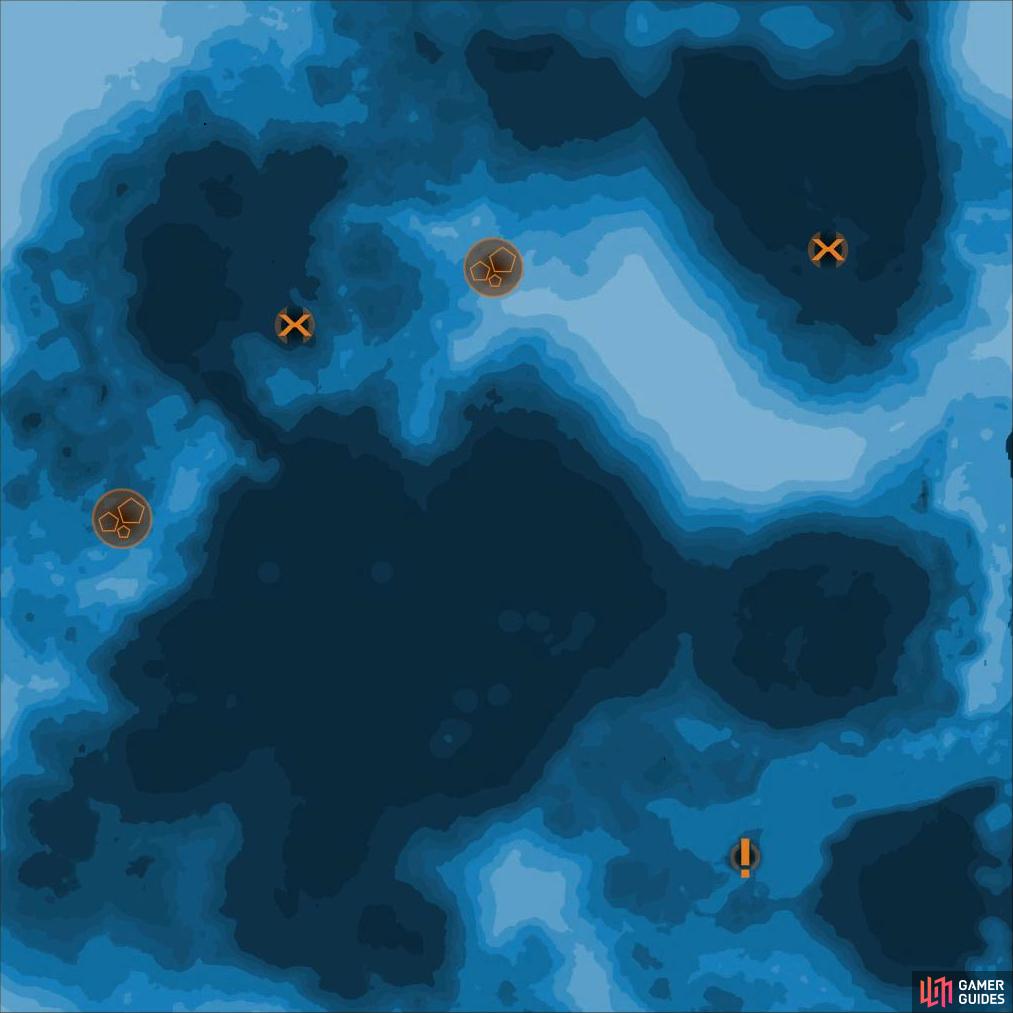 The map of Tuntau.