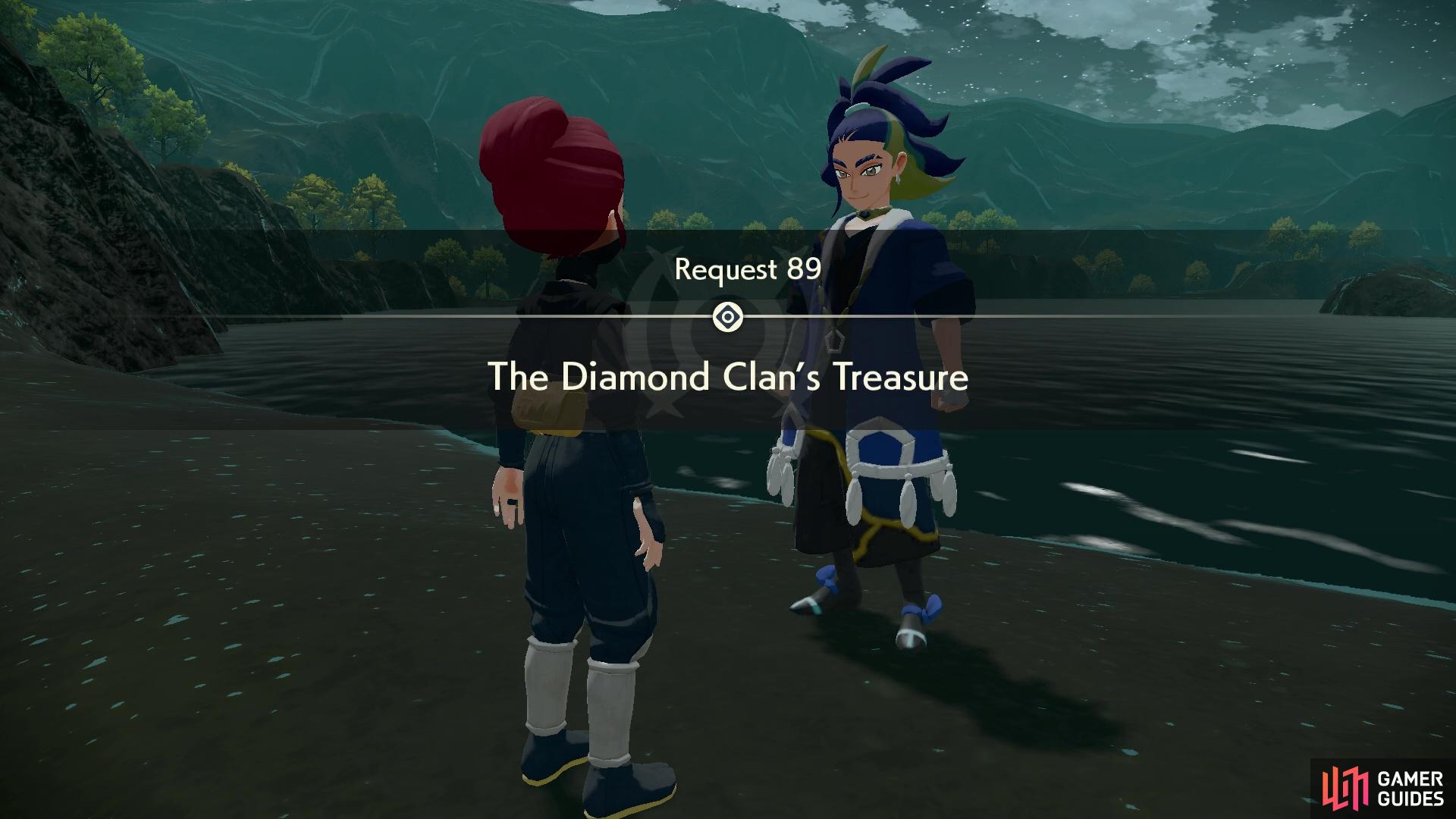 Request 89: The Diamond Clan’s Treasure.