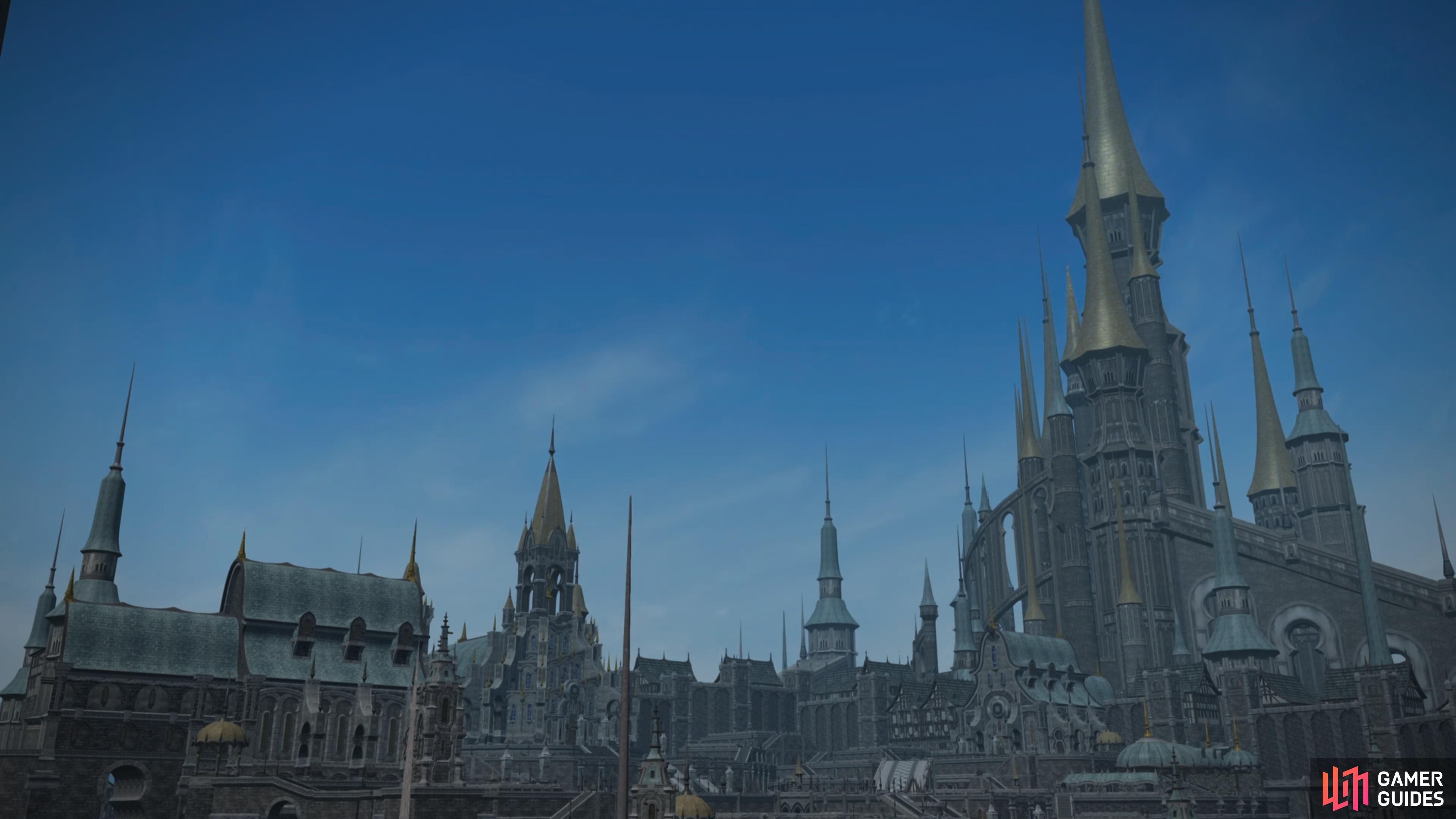 The Empyreum District is located in Ishgard.