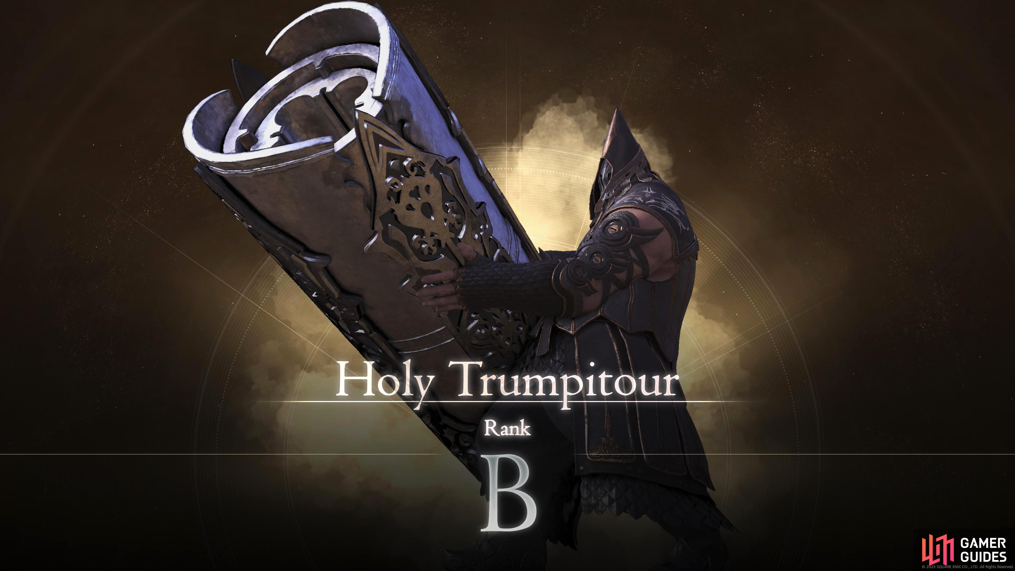 The Holy Trumpitour Hunt can be acquired at the end of the Cloak and Dagger main scenario quest.