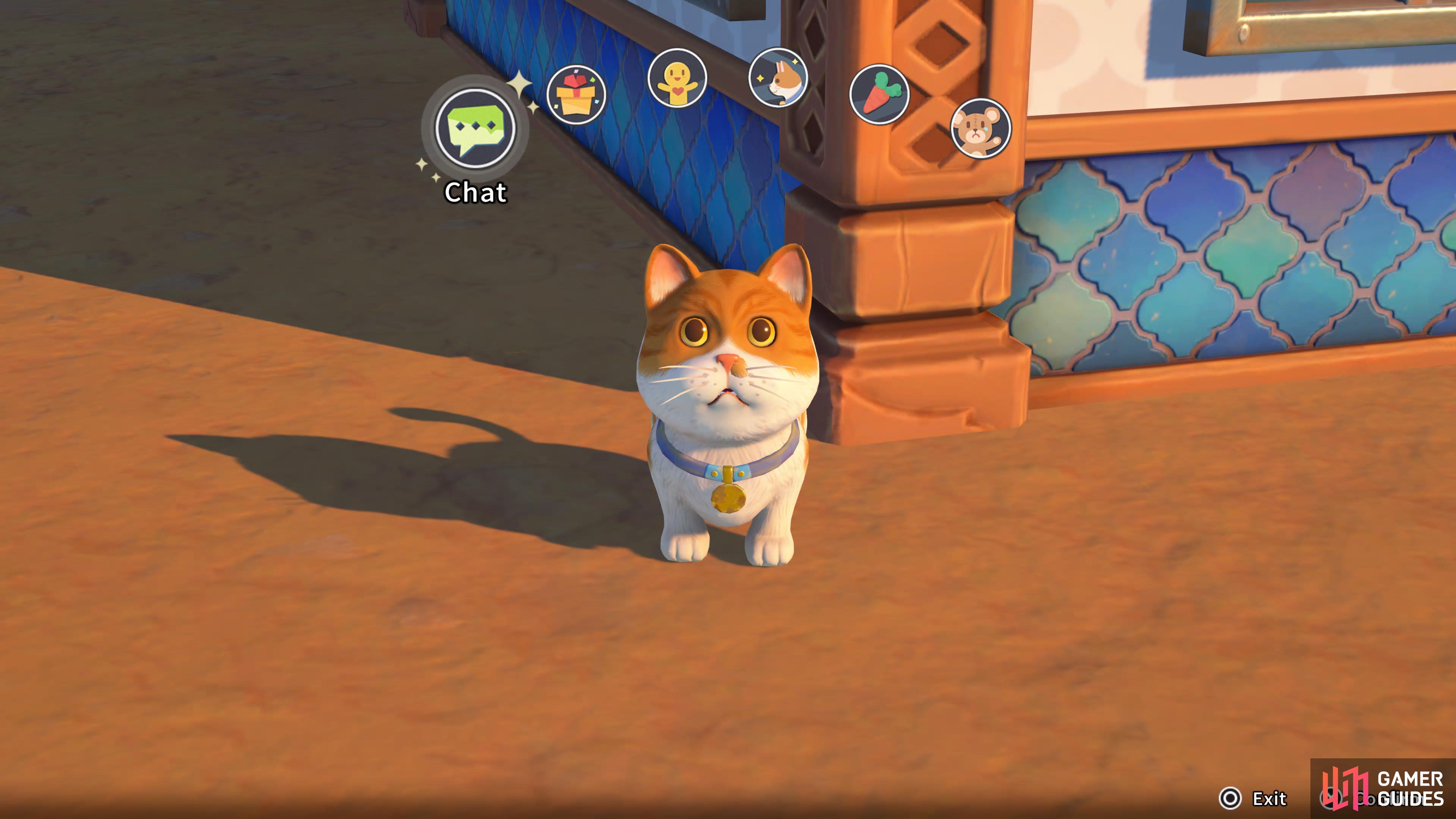 Banjo triggers the ability to adopt pets in Sandrock.