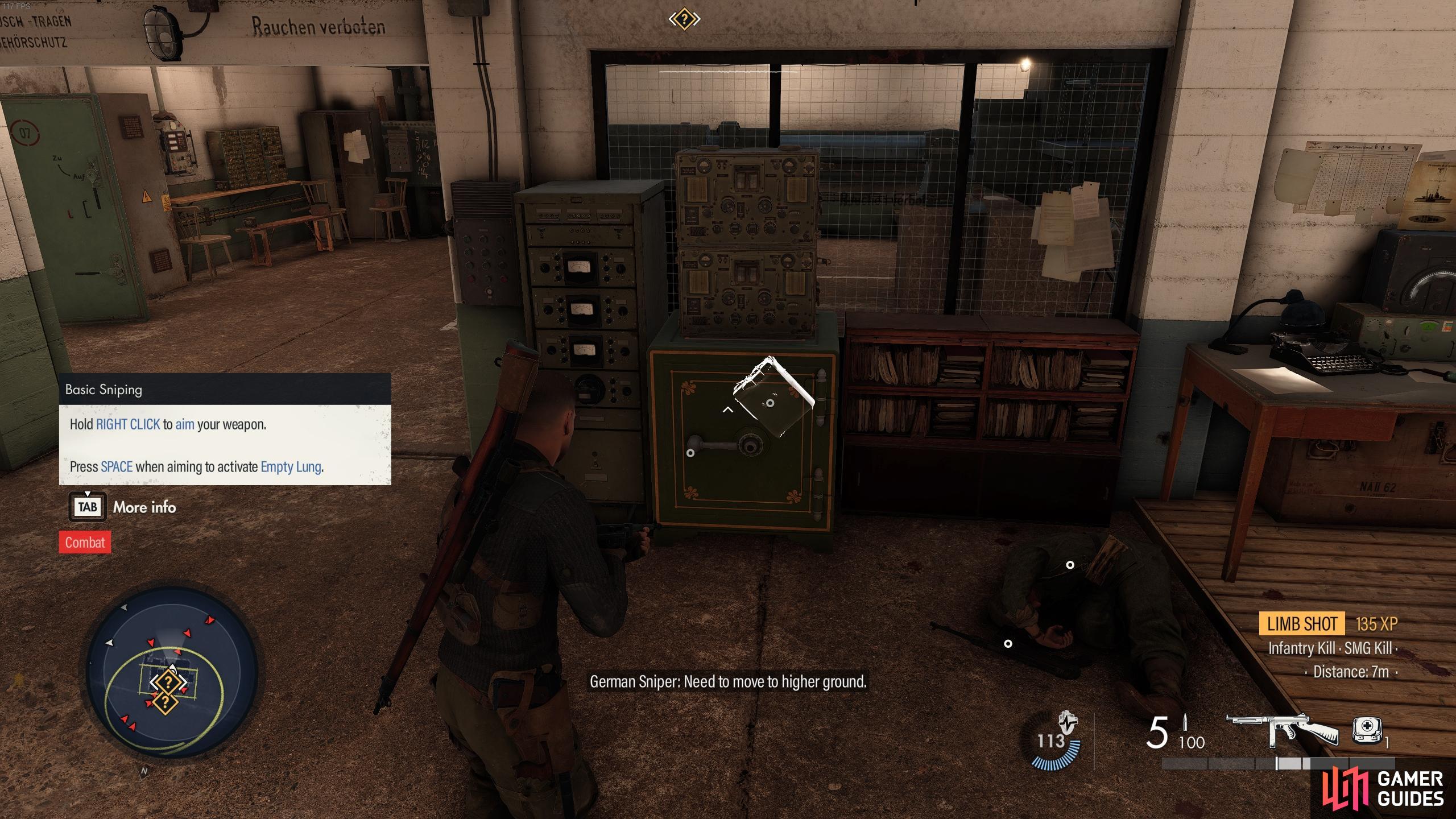 You’ll find the document within the safe chest near the generator room.