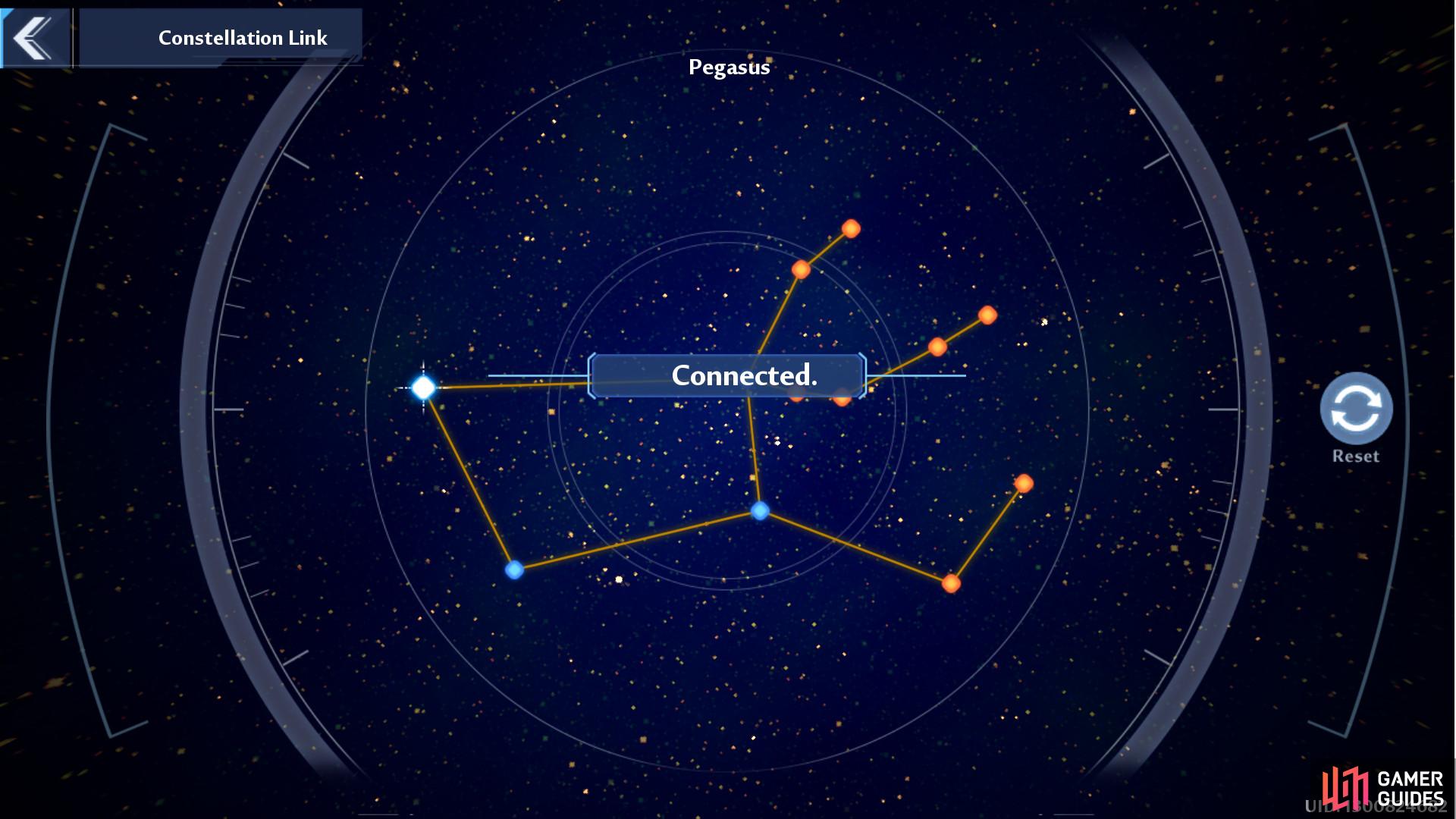 Here is how to solve the Tower of Fantasy Pegasus star chart.