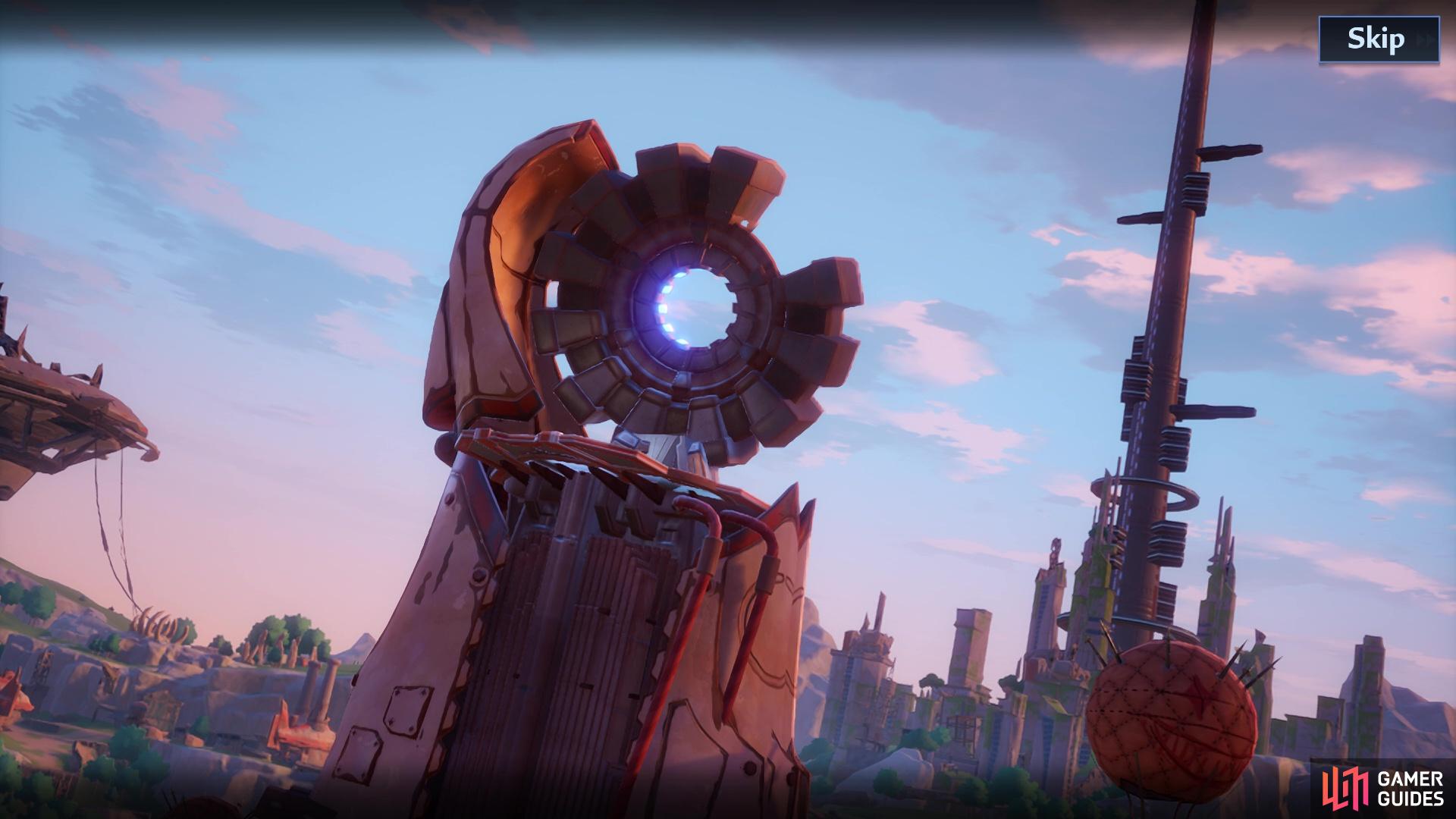 Head up to the top of Astra Omnium Tower!