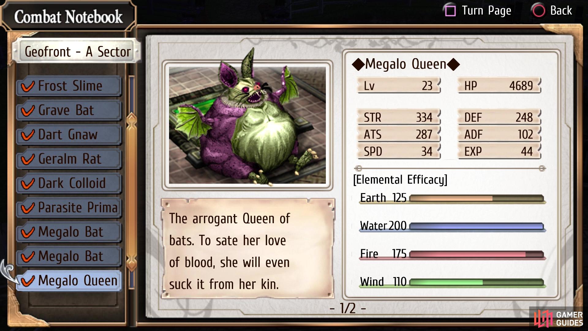 The Megalo Queen enemy