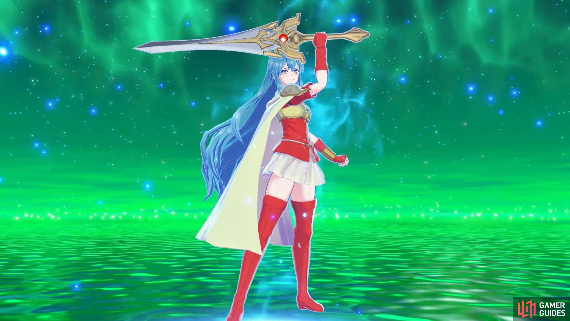 Eirika’s intro cutscene in !Fire Emblem Engage