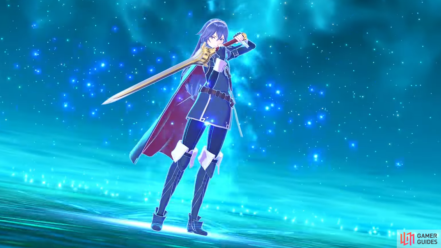 !Lucina’s Emblem Form in !Fire Emblem Engage.