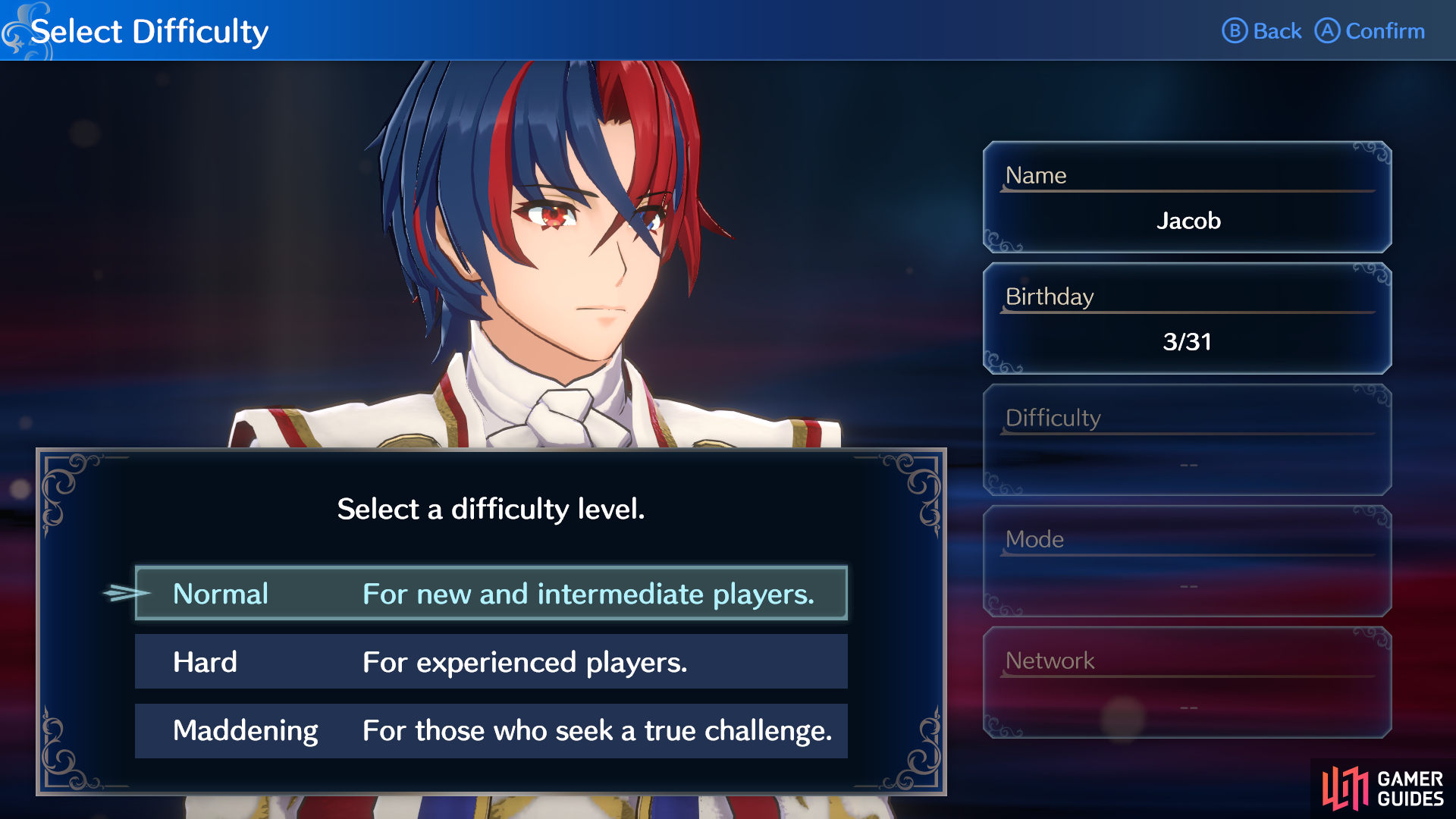 !Fire Emblem Engage difficulty options