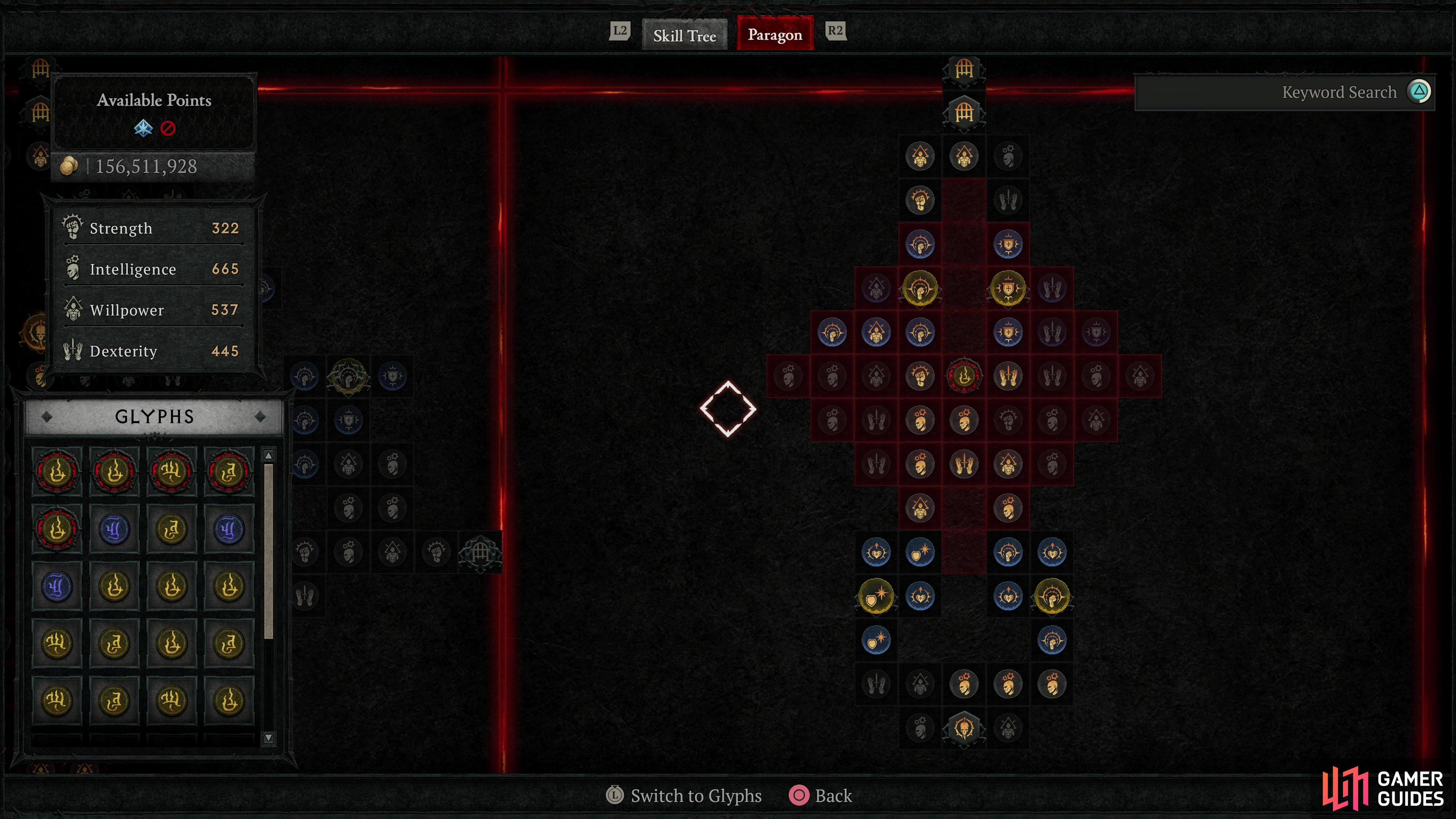 The Necromancer’s Starter Board is full of good, if generalized, nodes.