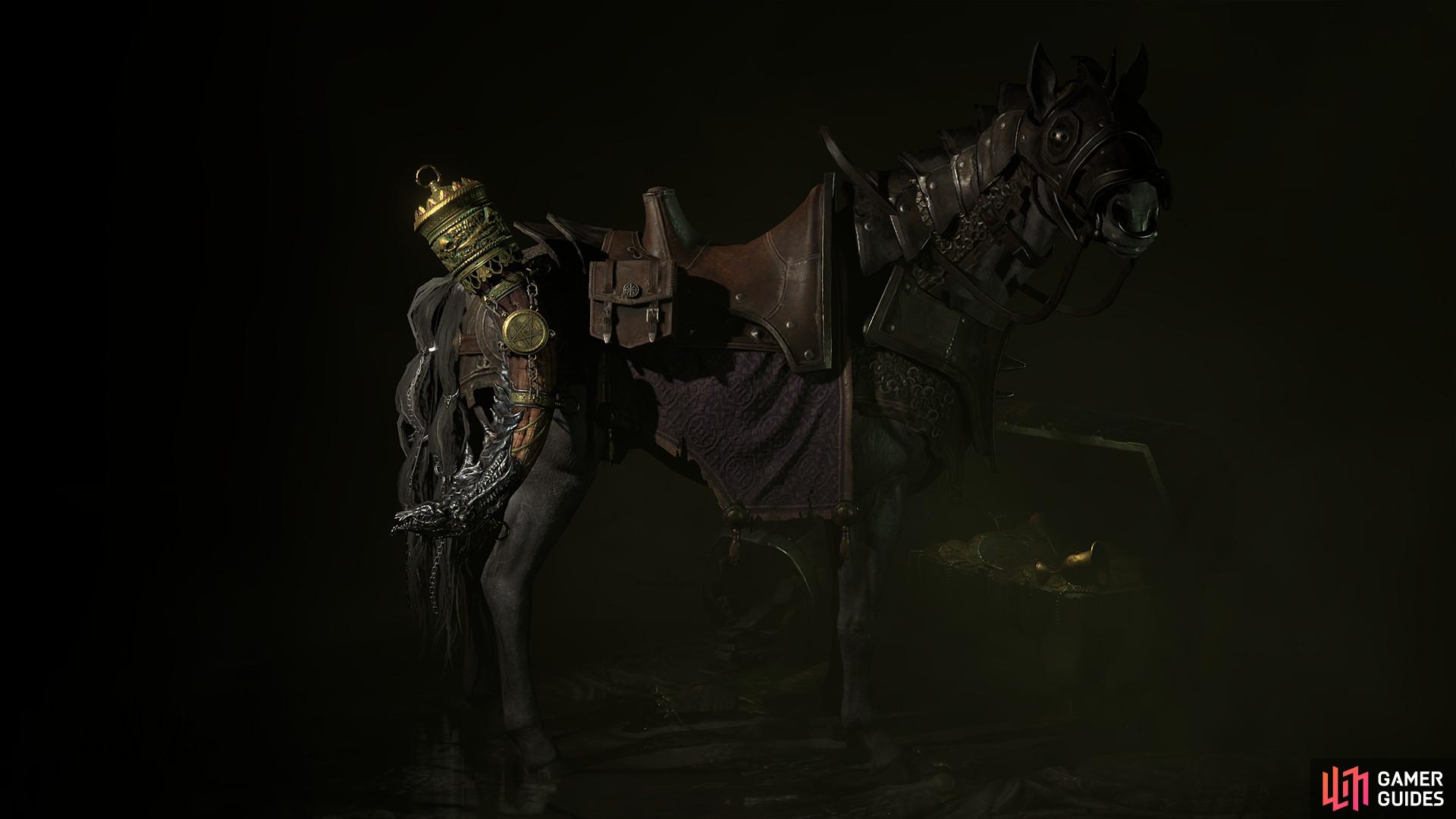 There is a limited-time mount skin available as part of the Diablo 4 Server Slam Rewards called the Cry of Ashava Mount Trophy.