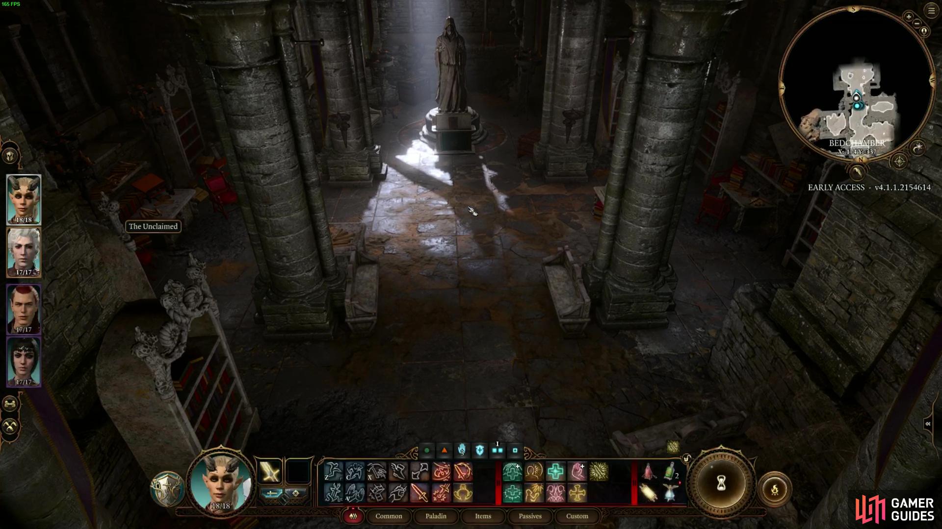 To enter the Dank Crypt in Baldurs Gate 3, you need to enter the library of the Chapel and activate a switch.