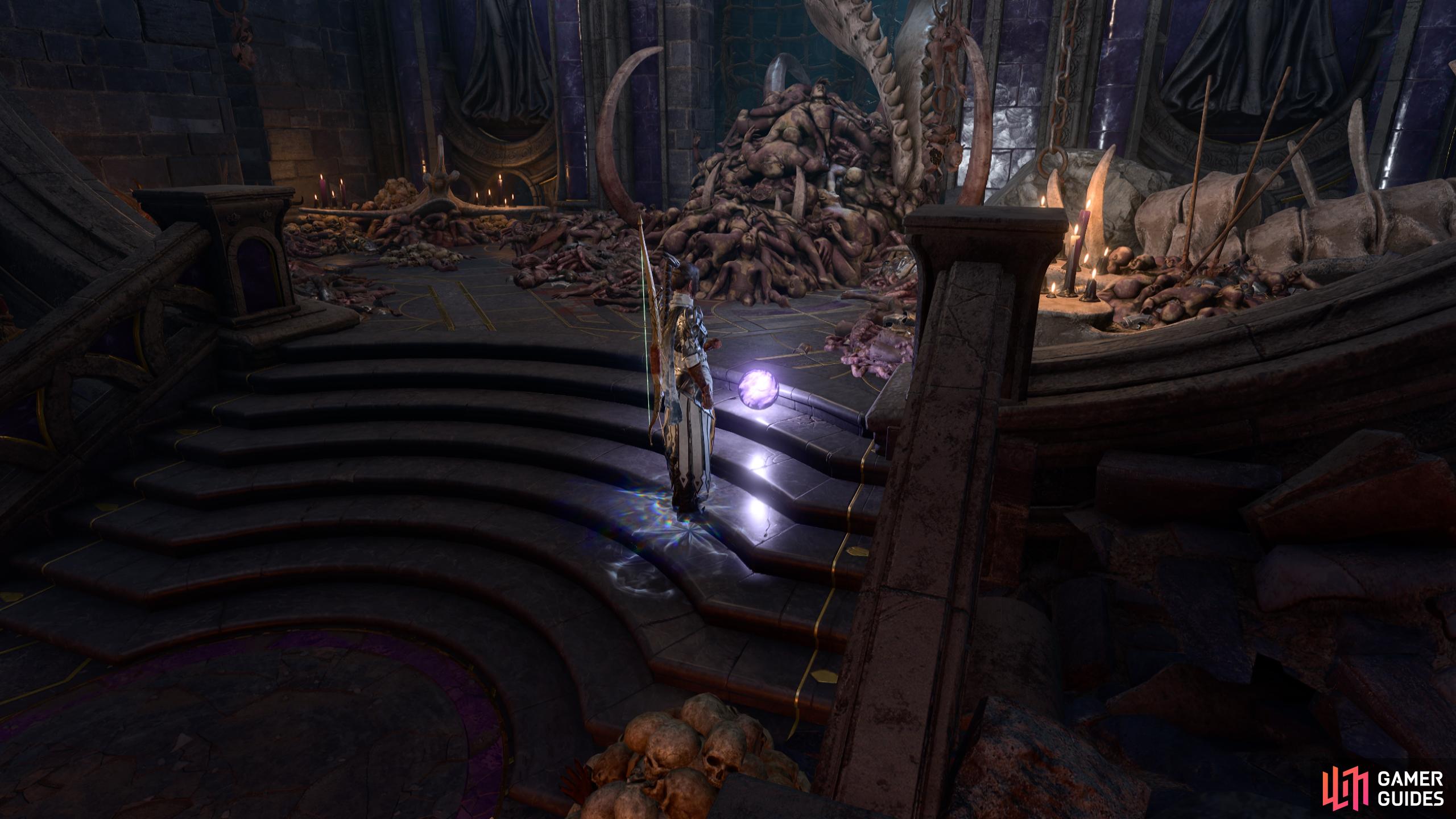 You’ll need four Umbral Gems to get through the Gauntlet of Shar.