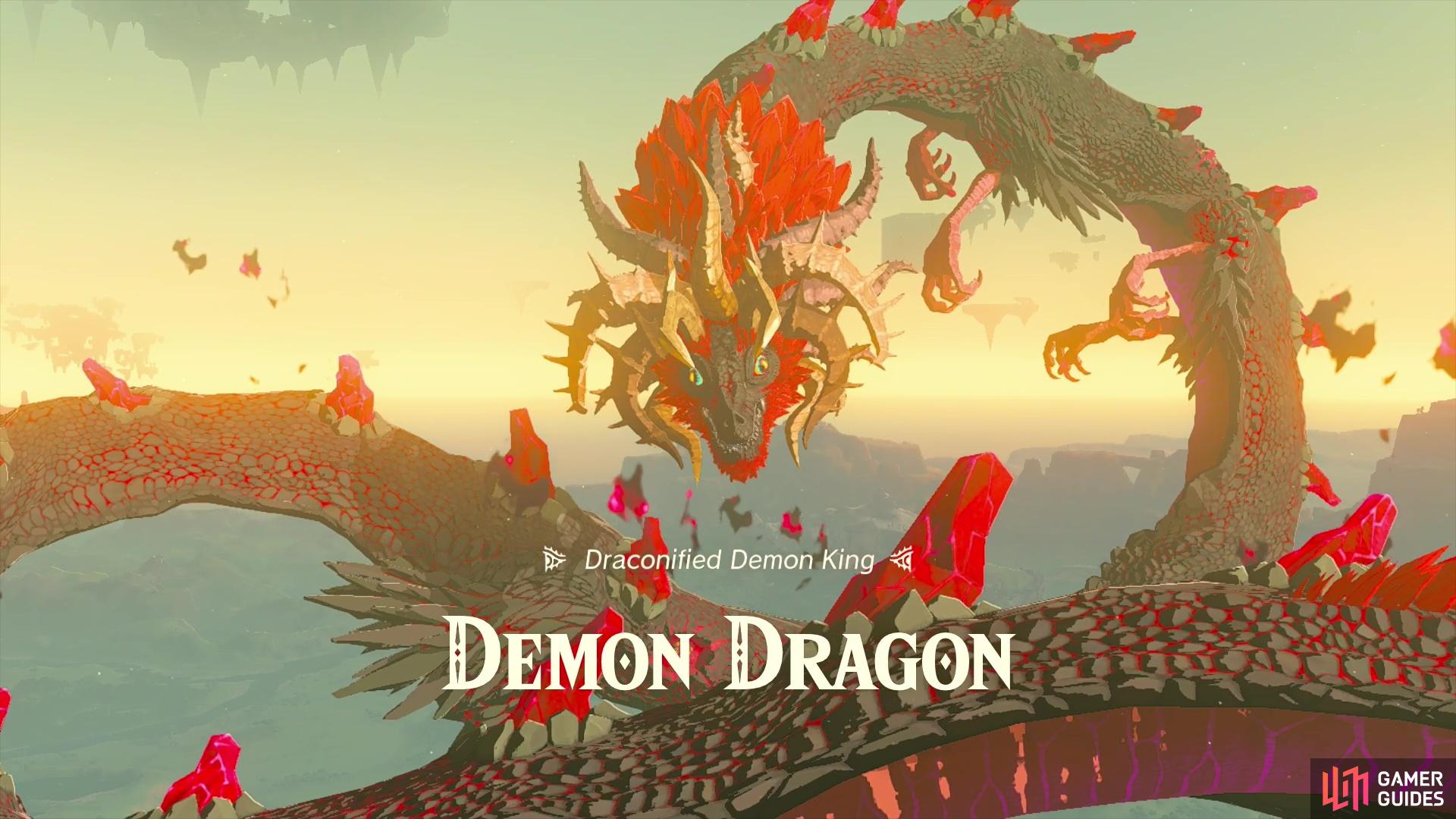 The Demon Dragon is Ganondorf’s final form!