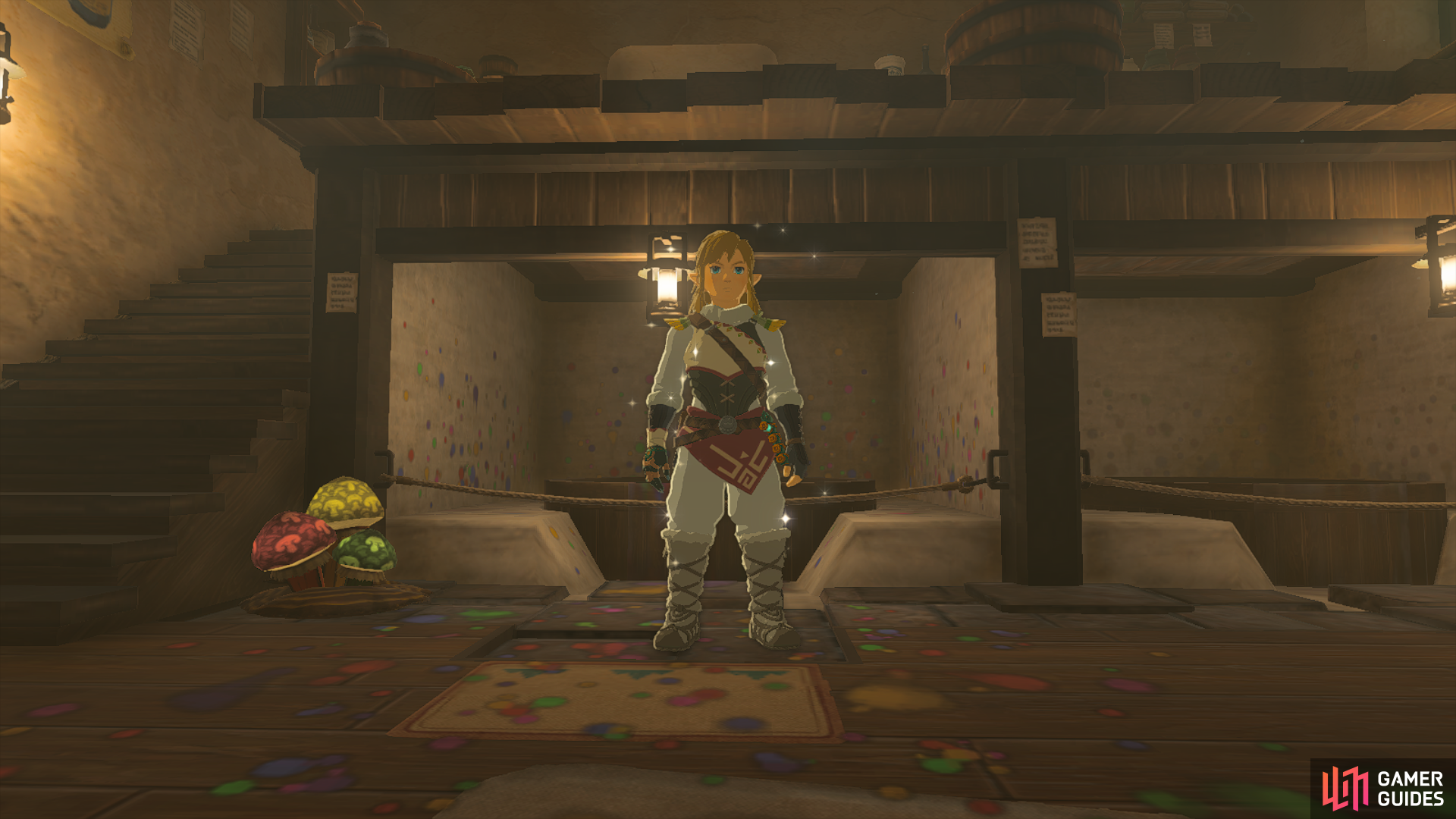 Sayge returns in The Legend of Zelda: Tears of The Kingdom to dye links armor.