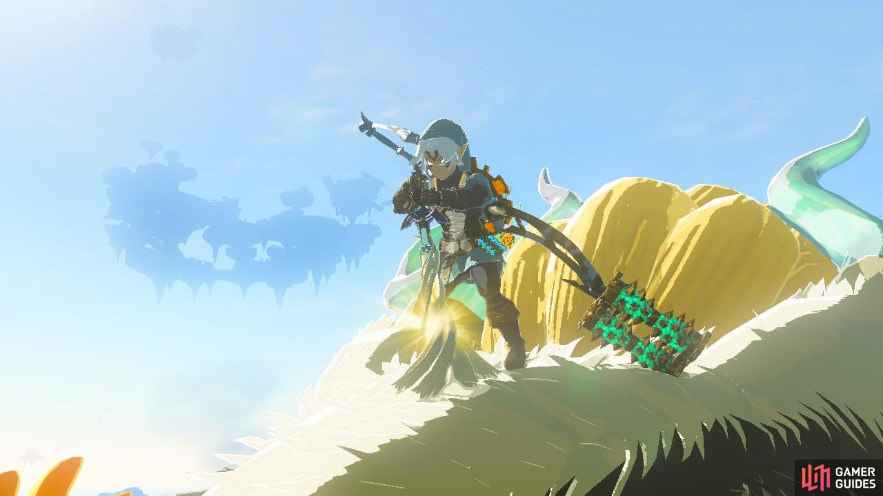 Finding the Master Sword in Tears of The Kingdom.