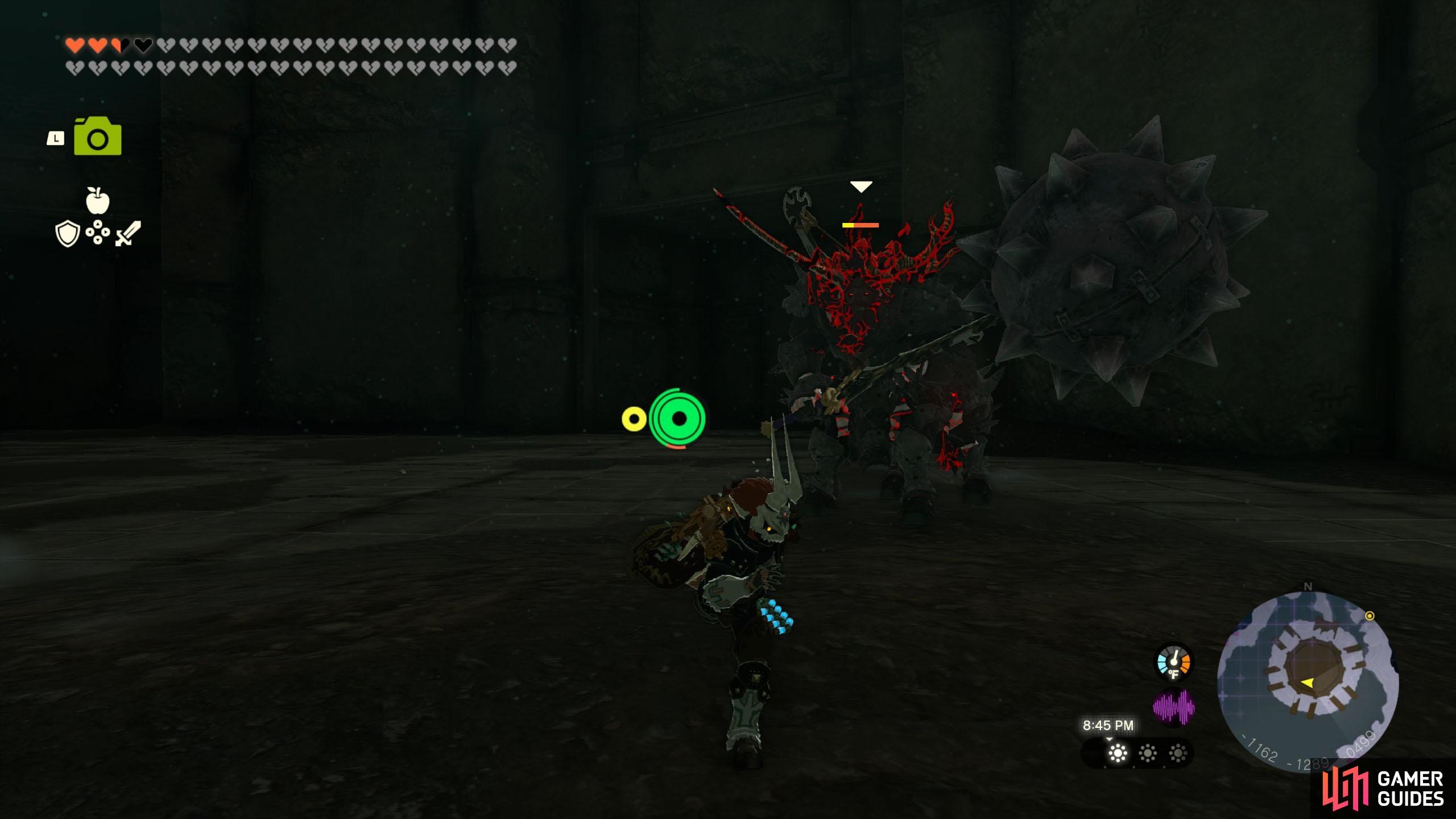 The Armored Silver Lynel is the final opponent at the Floating Coliseum. 