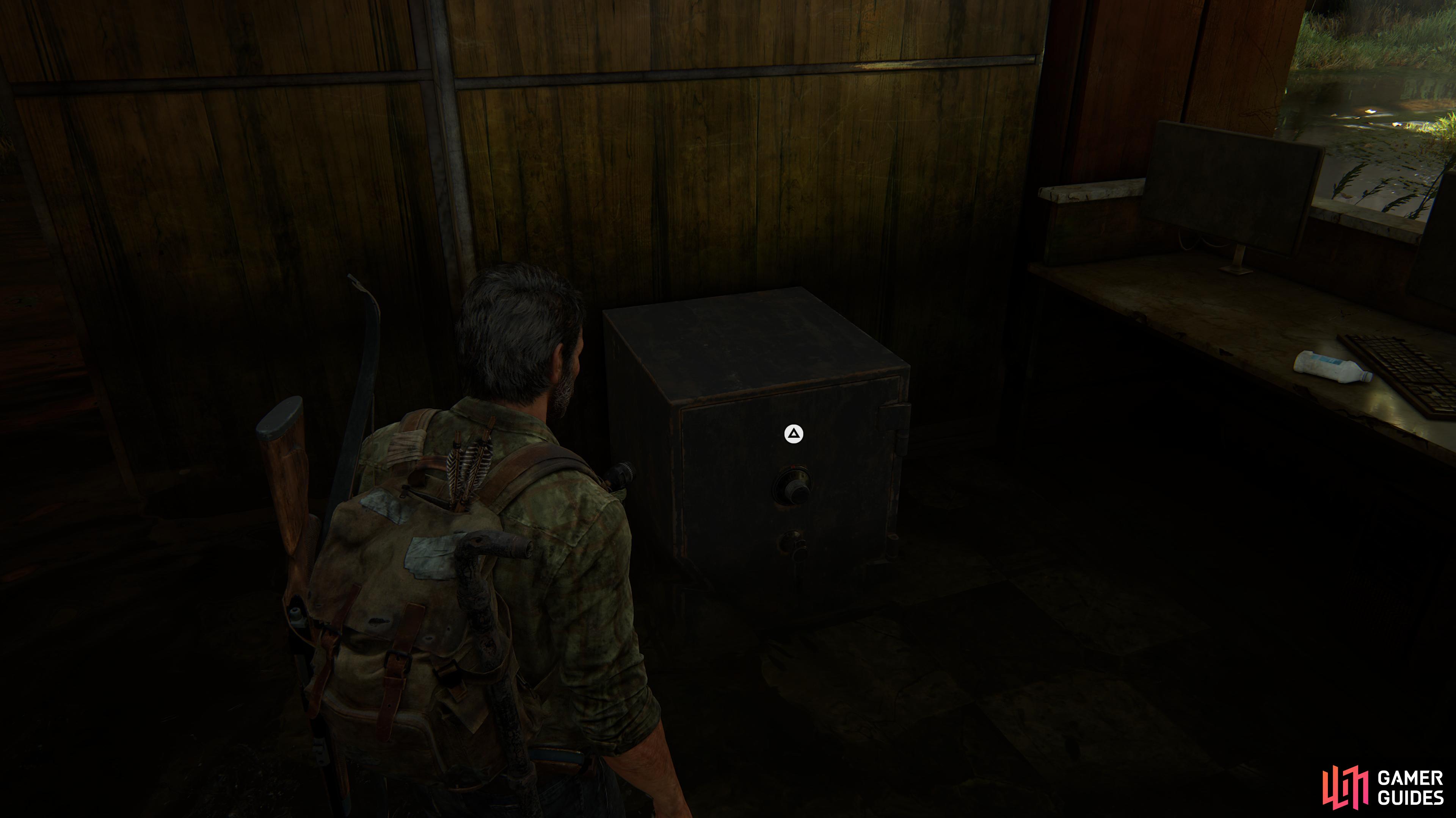 You can find the safe behind the Hotel Lobby counter.