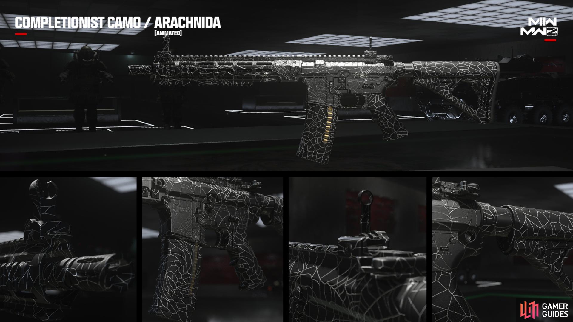 A guide on how to unlock the Arachnida Camo Challenges in MW3. Image via Activision.