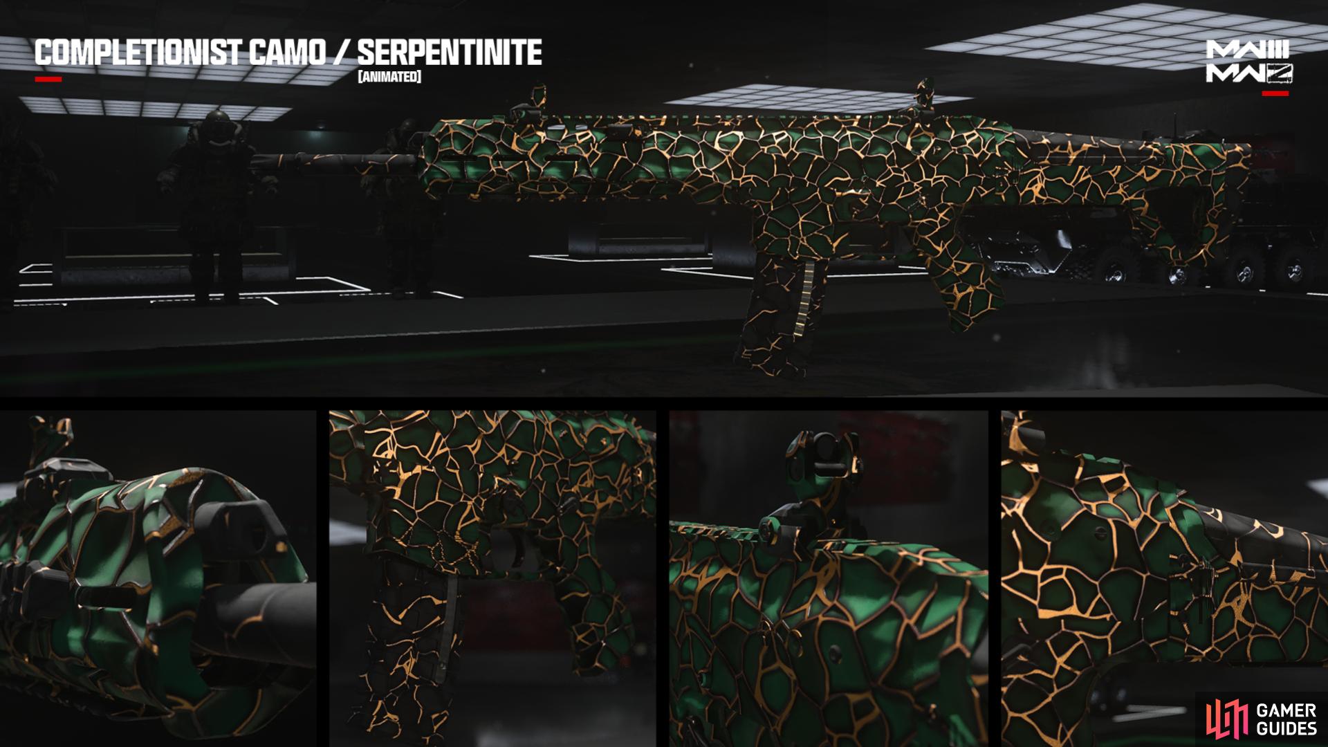 A guide on how to get Serpentine Camo in MW3, featuring tips and tricks to get there, Image via Activision.