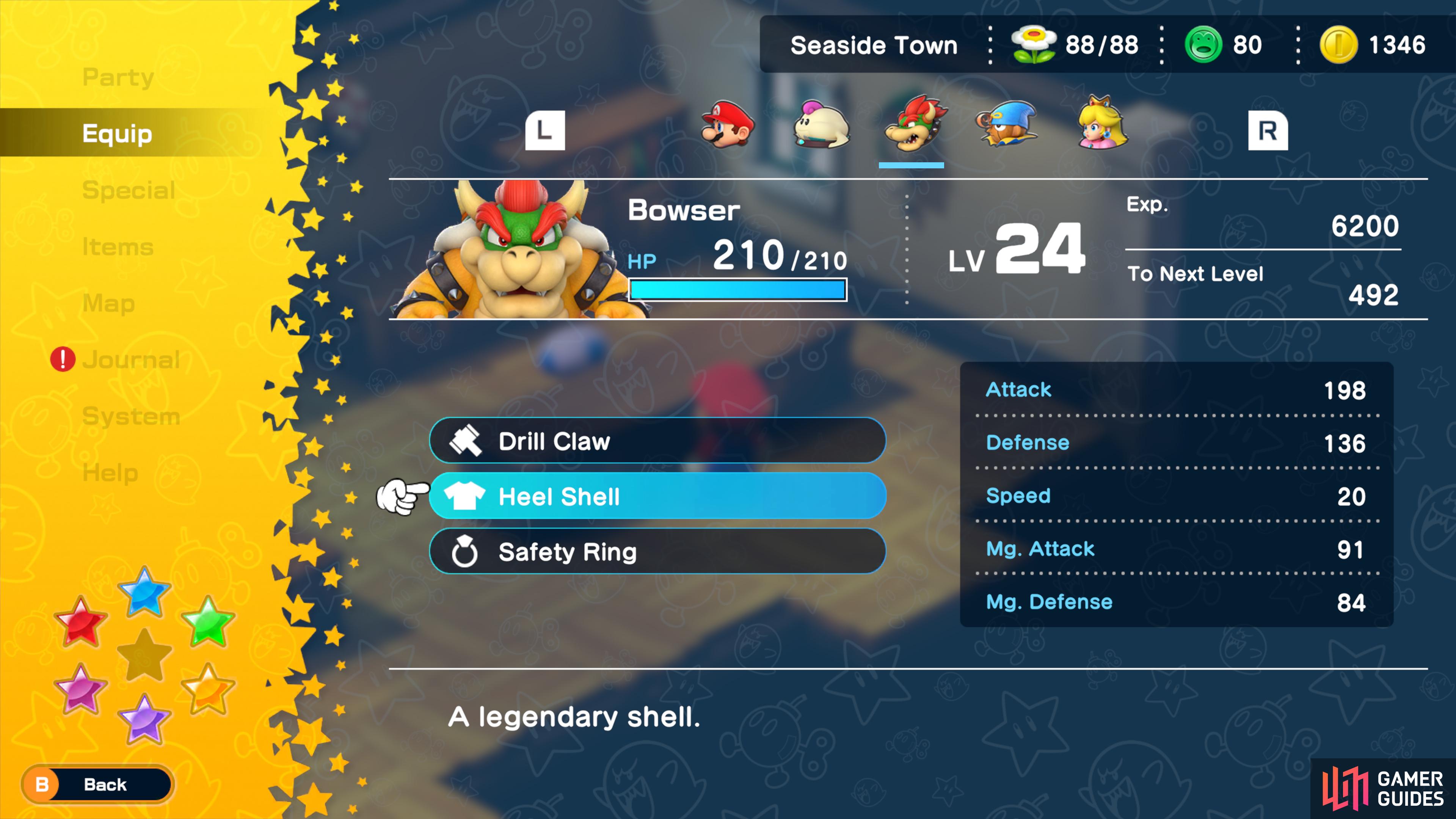 The Heel Shell is Bowser’s best armor.