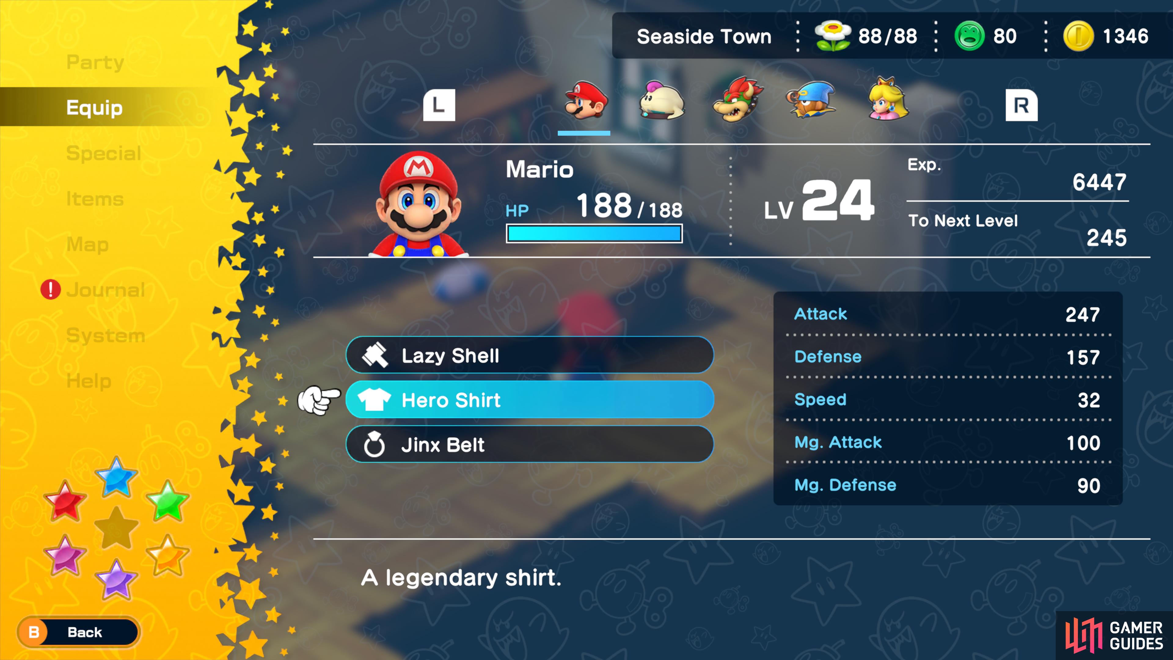 The Hero Suit is Mario’s best armor.