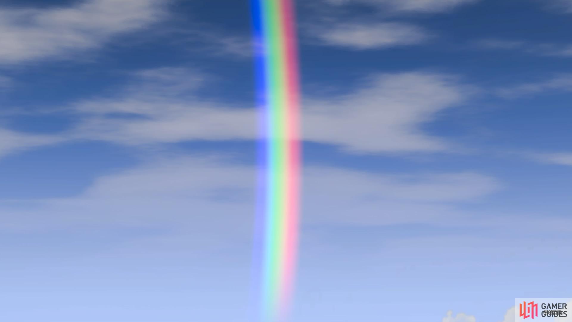 You will need to take a picture of a rainbow for this trophy/achievement.