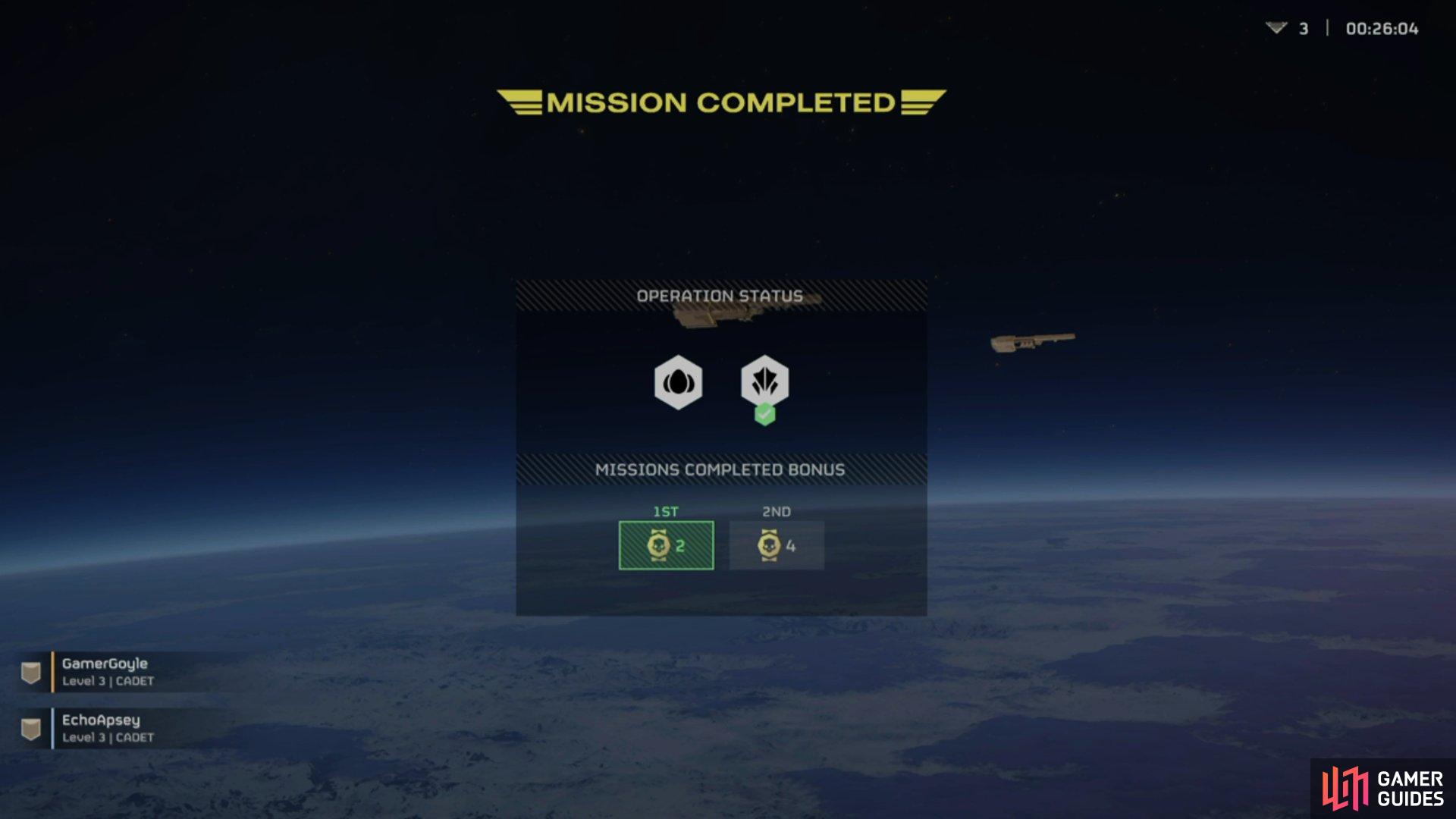 Completing missions and entire operations is the best method to earn Medals fast.