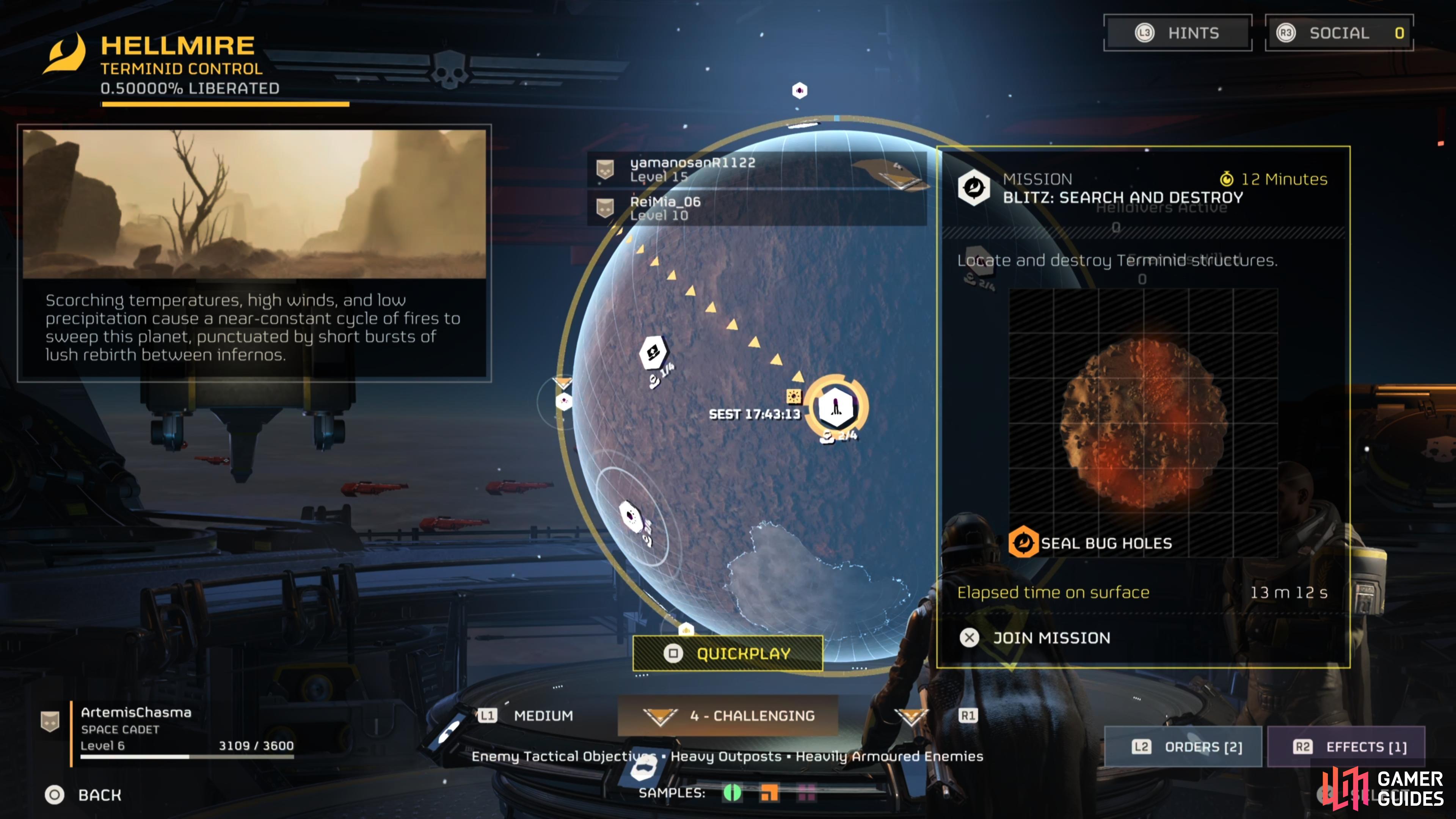 You can find the stalker hive tactical sub-objective in Search and Destroy missions.