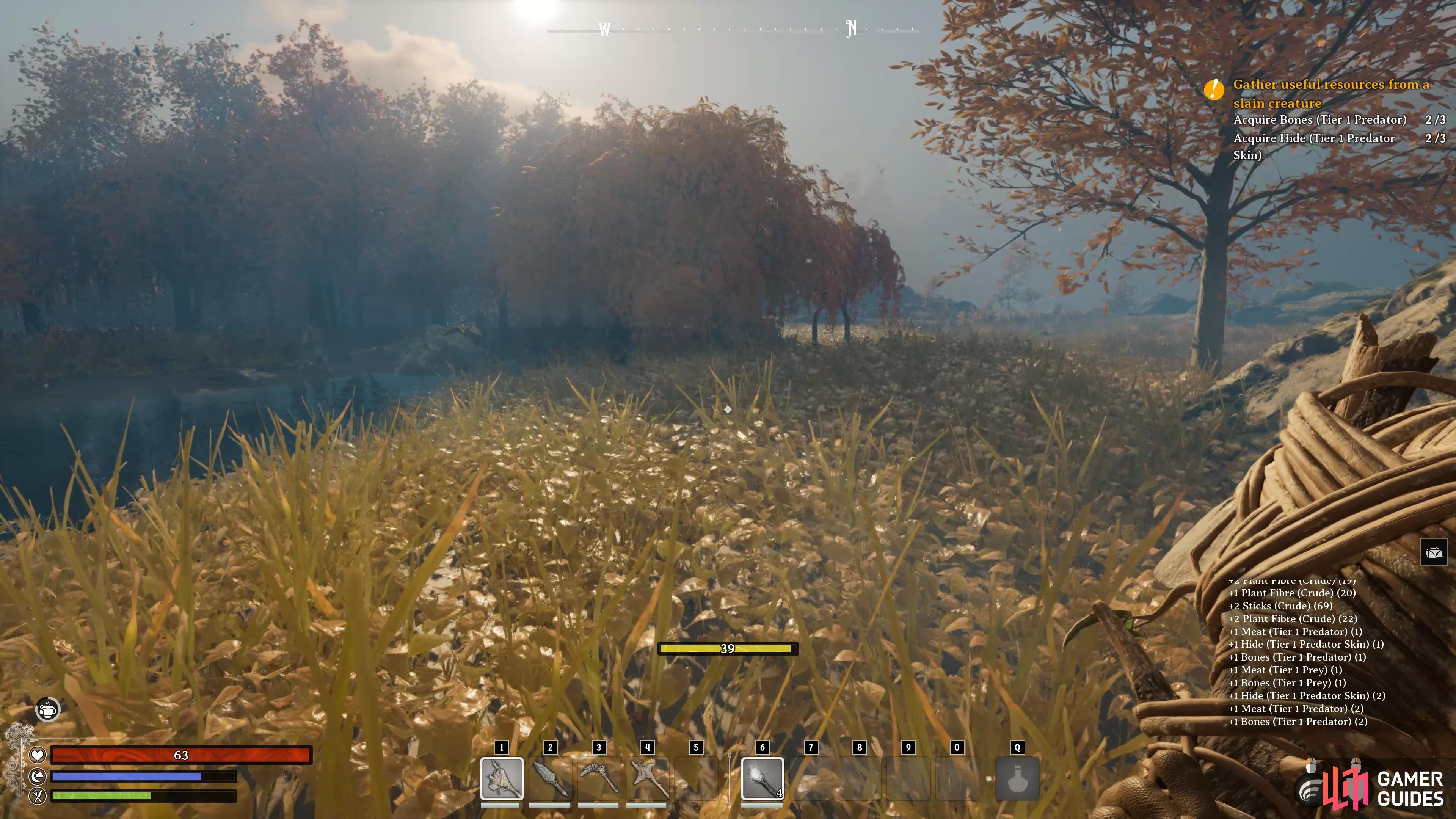 The marshlands of the Swamp biome can be a beautiful yet treacherous place to explore.