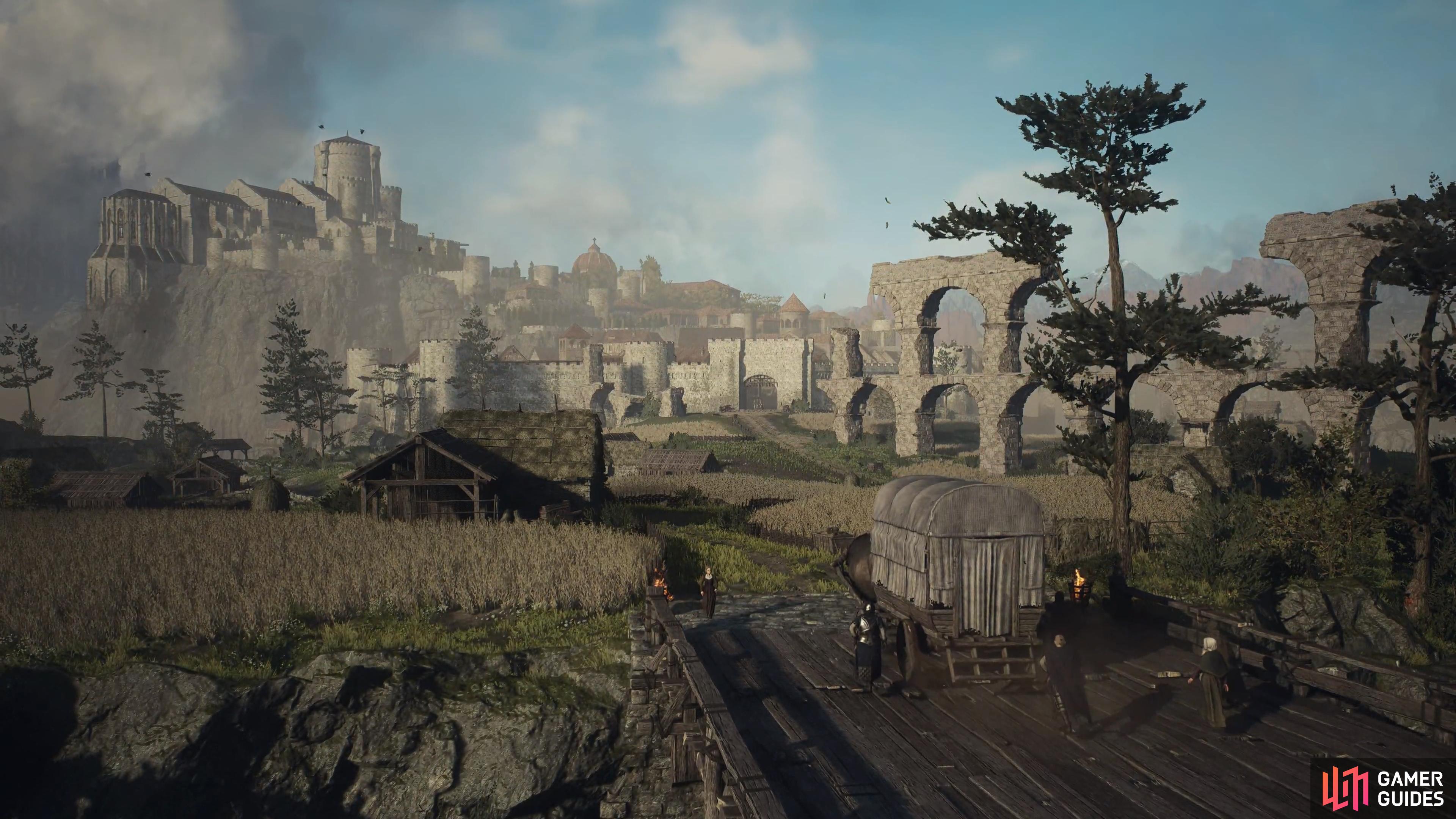Your FPS is likely to tank while you’re in the main cities in Dragon’s Dogma 2, even with a relatively powerful rig.