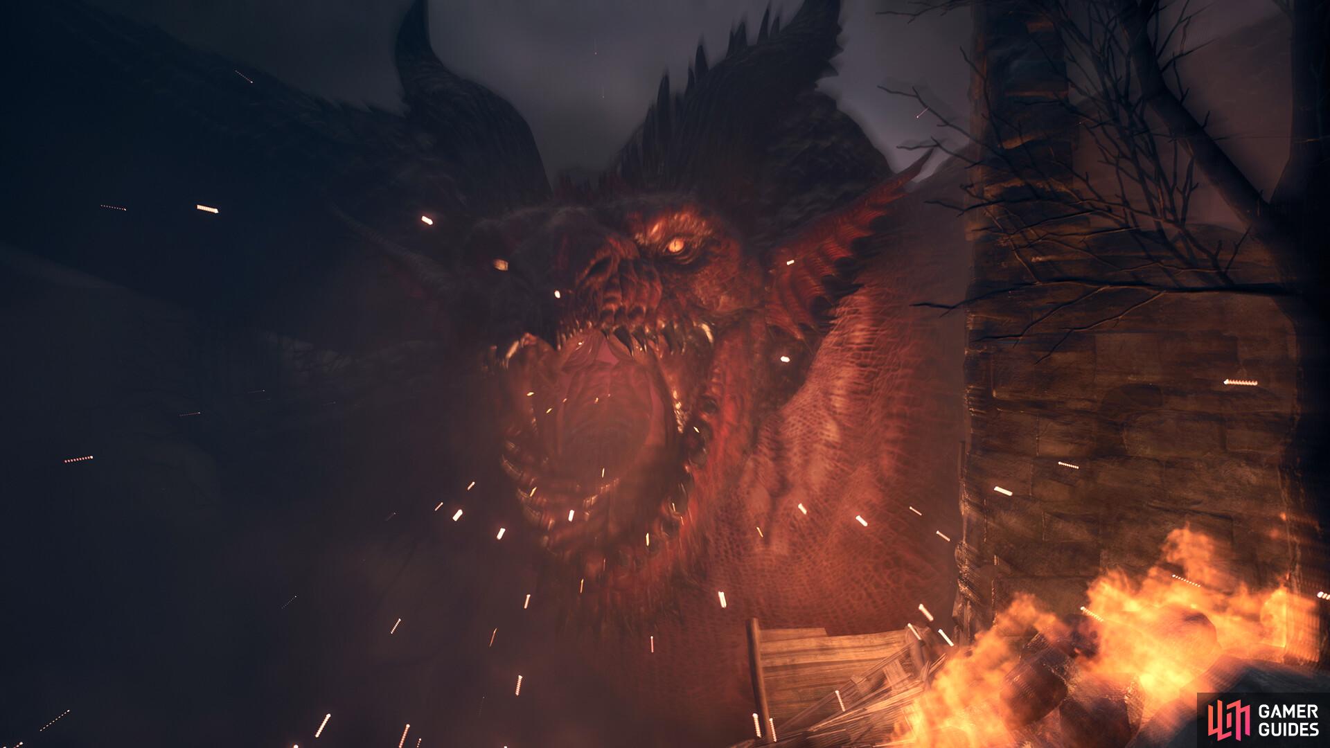 Capcom has heard the angry dragons and is working to resolve the missing new save feature for Dragon’s Dogma 2. Image via Capcom.