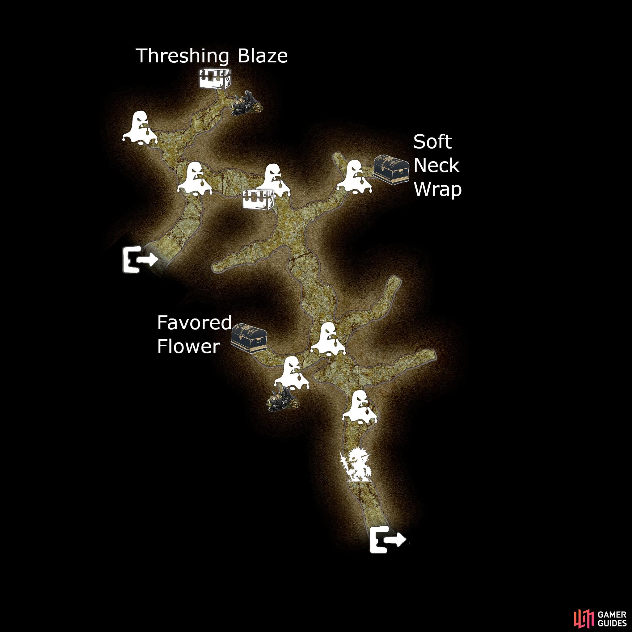 Here is an idea of what you can expect to find as rewards and enemies inside the Mountains’ Secret Cave in Dragon’s Dogma 2.